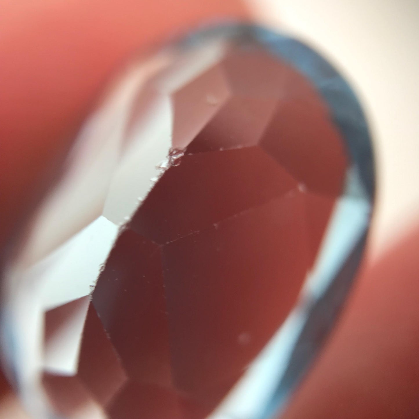 14x10mm Light Blue Topaz, 6.88 Ct Oval cut Faceted Discount Gemstone, Reclaimed/Recycled Imperfect Gem,