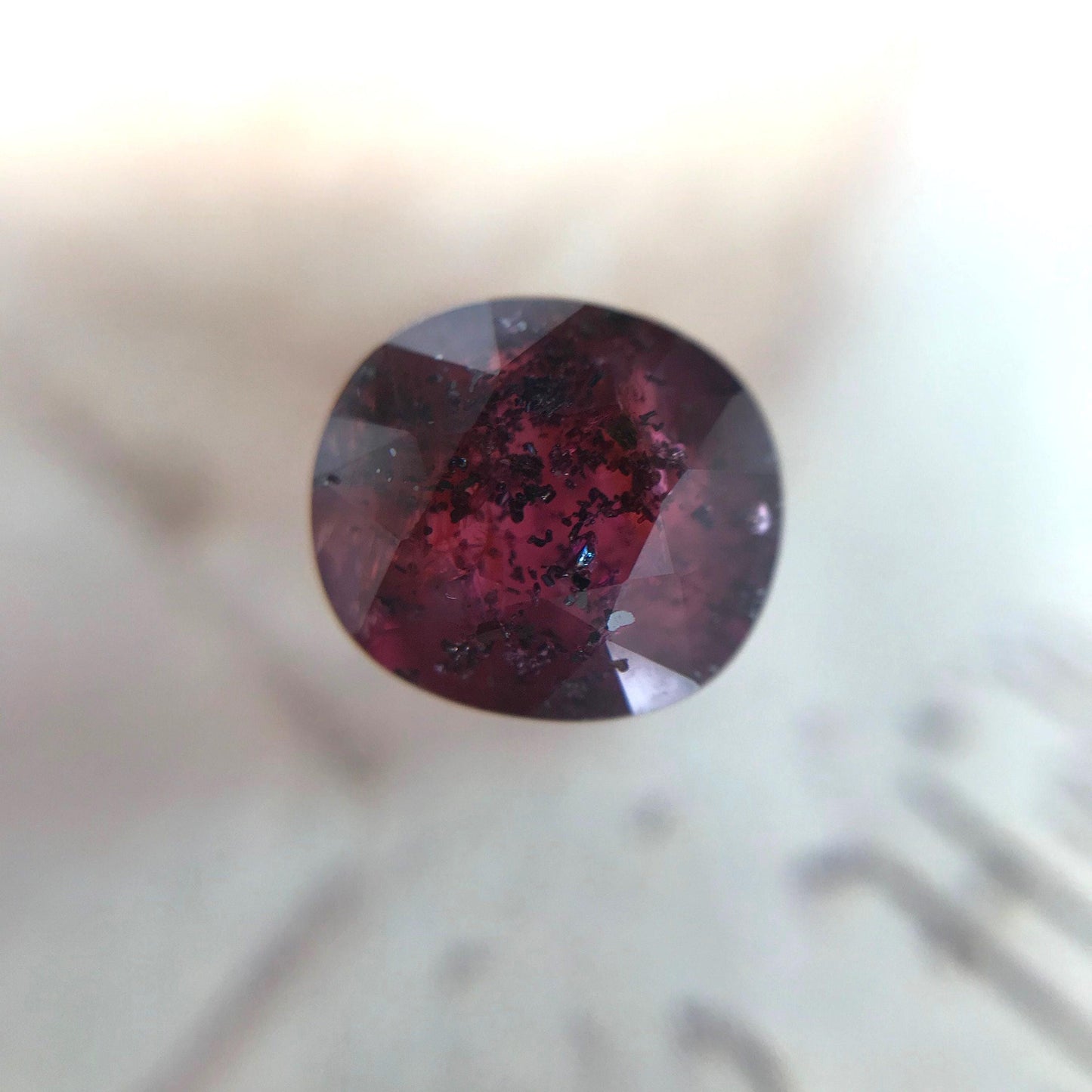 Natural Ruby Low Heat 2.02 Carat 7.4x6.6mm Loose Gemstone Faceted Gem Corundum Oval Cut Red Beautiful July Birthstone Earth Mined