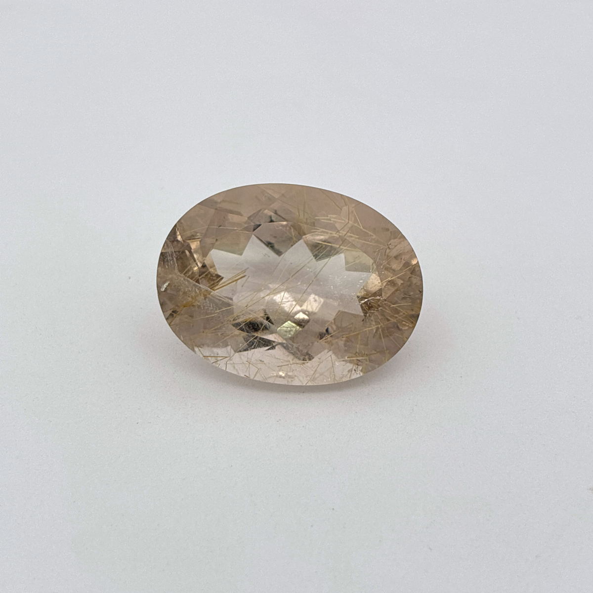 20x15mm Rutilated Quartz, 17.62 carat Loose Gem
