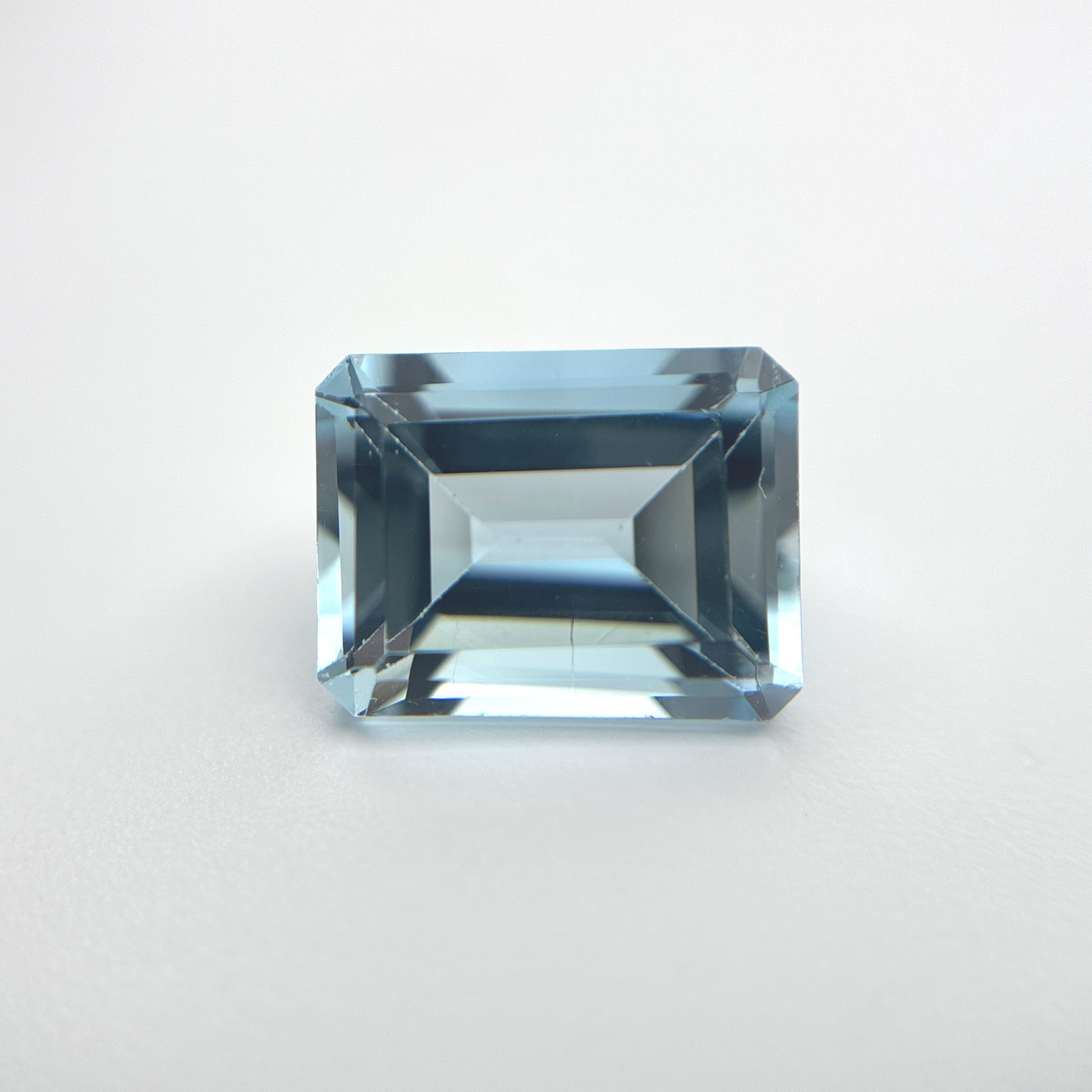 9x7mm Emerald Cut Aquamarine, 2.20ct Loose Gemstone