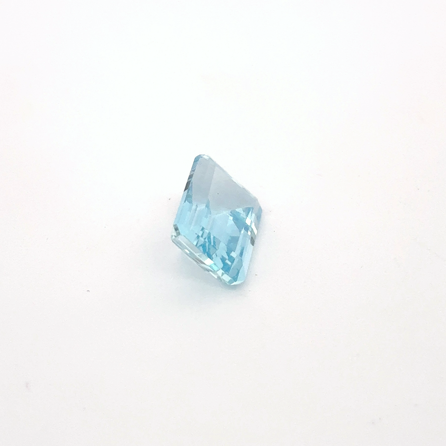 9x7mm Emerald Cut Aquamarine, 2.20ct Loose Gemstone