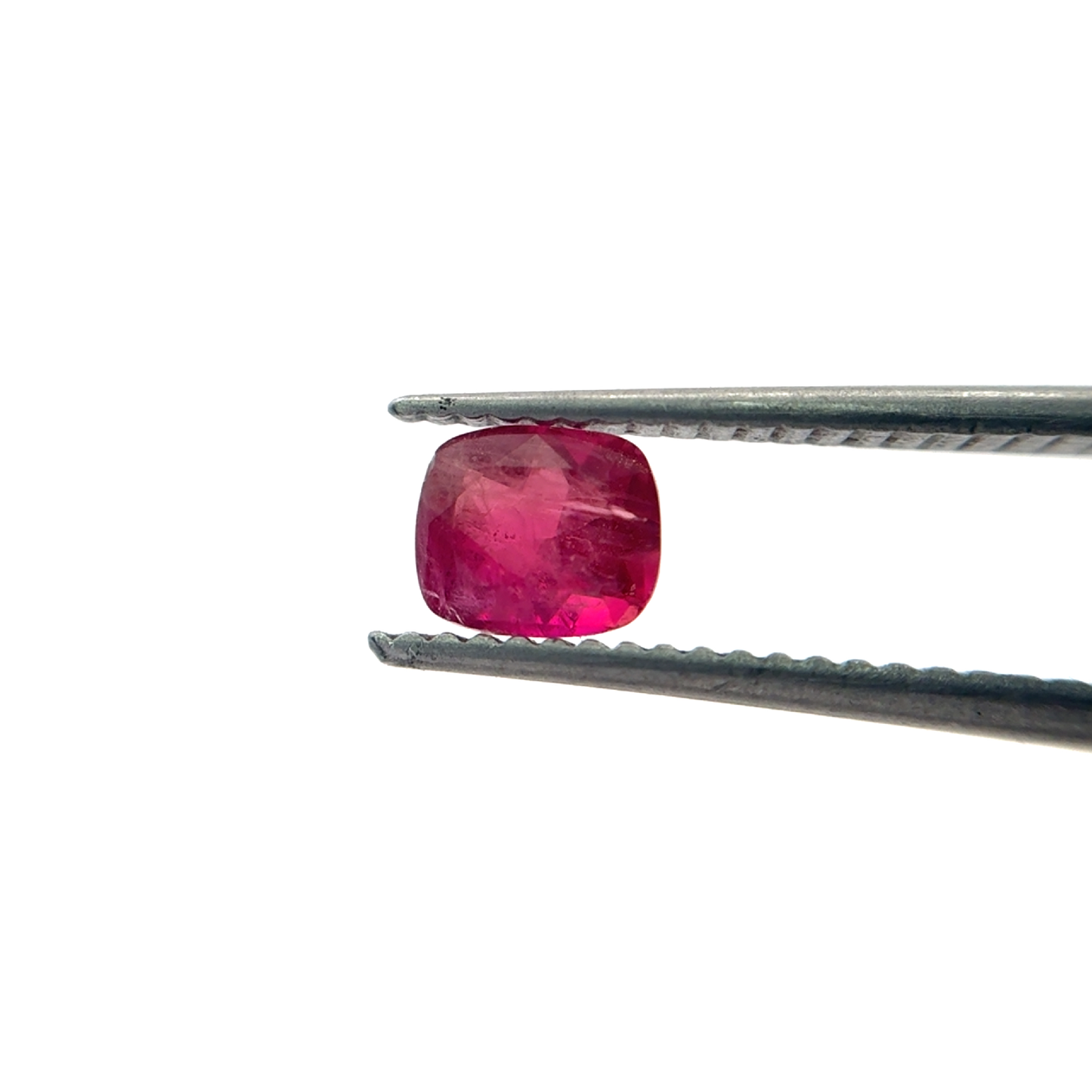 0.54 carat Red Beryl 5.55x4.7mm Cushion Cut Natural Utah Bixbite