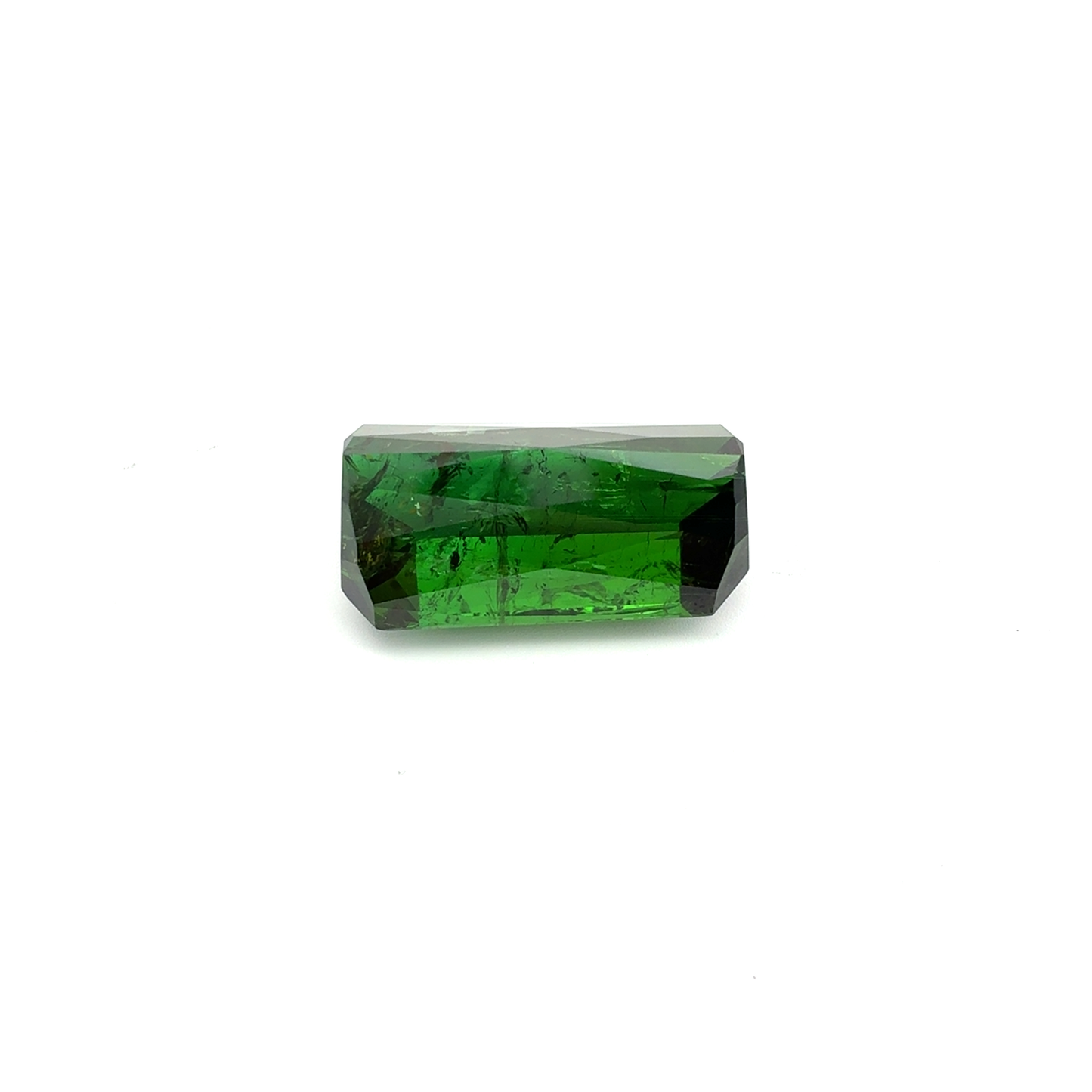 23x12.65mm Green Tourmaline 28 carat Emerald Cut