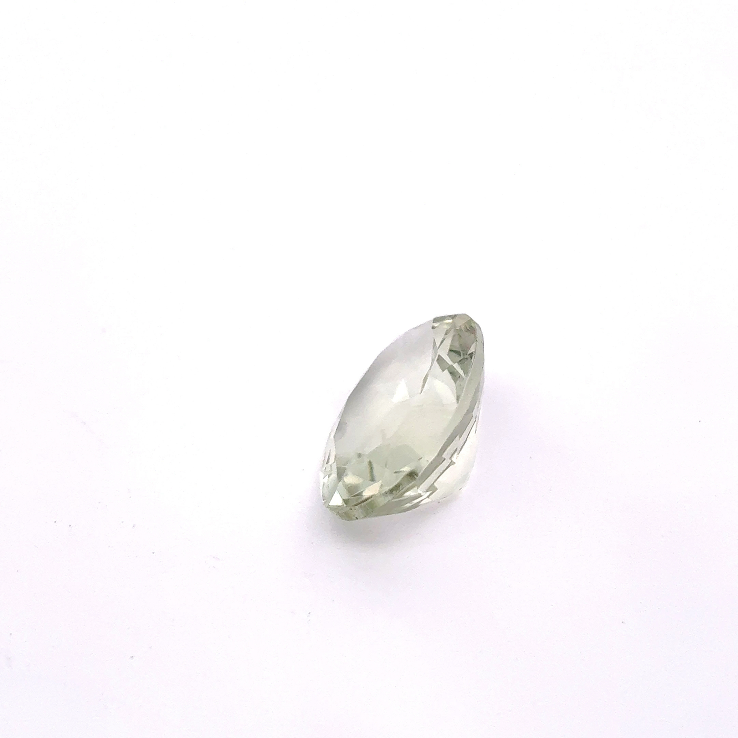 14x10mm Prasiolite 5 carat Oval Cut Green Quartz