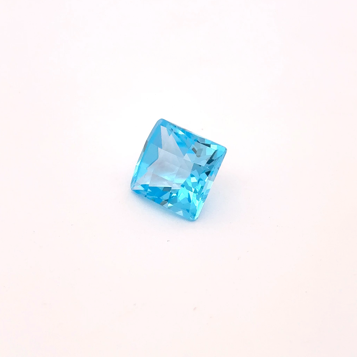 8mm Square Sky-Blue Topaz, 3.78ct