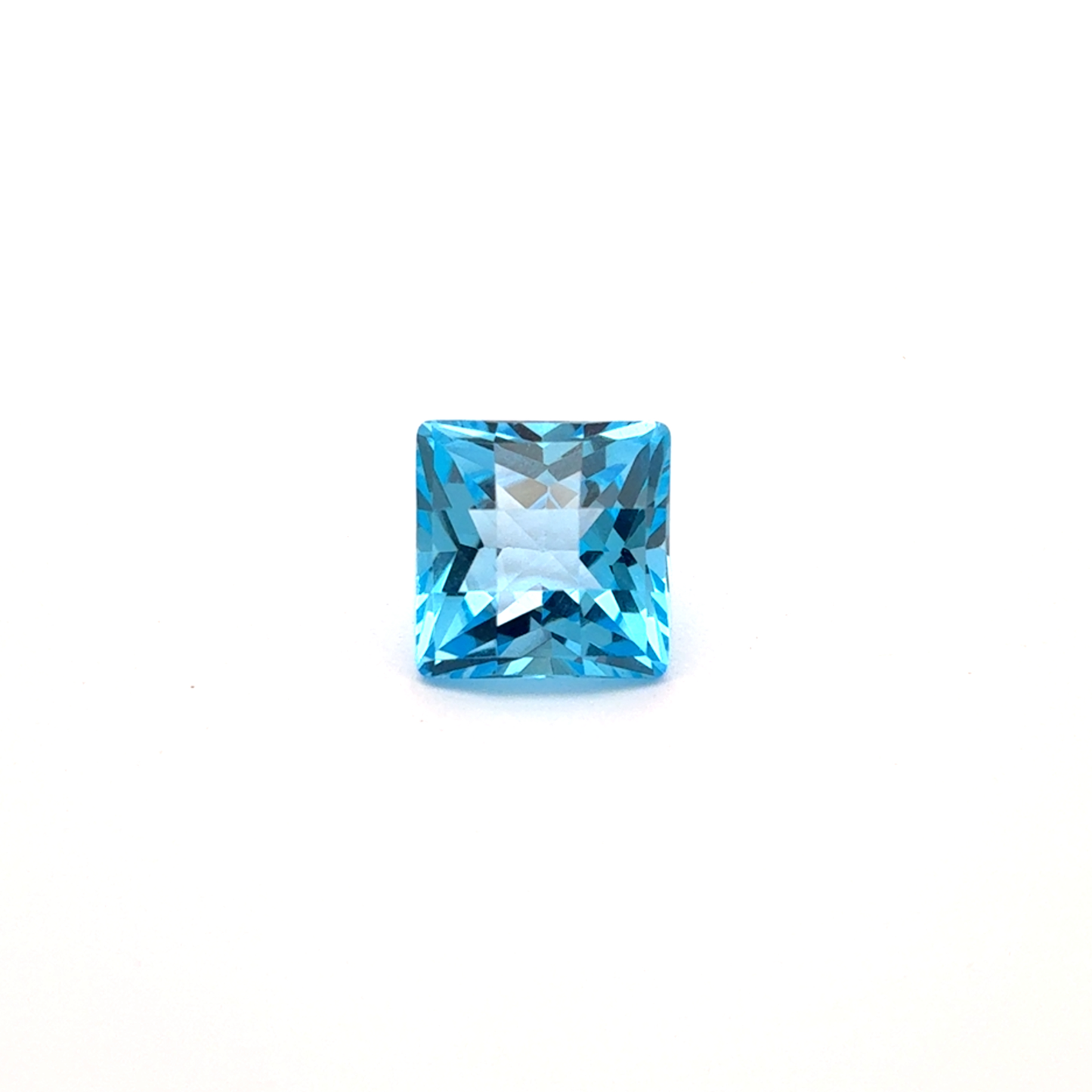 8mm Square Sky-Blue Topaz, 3.78ct