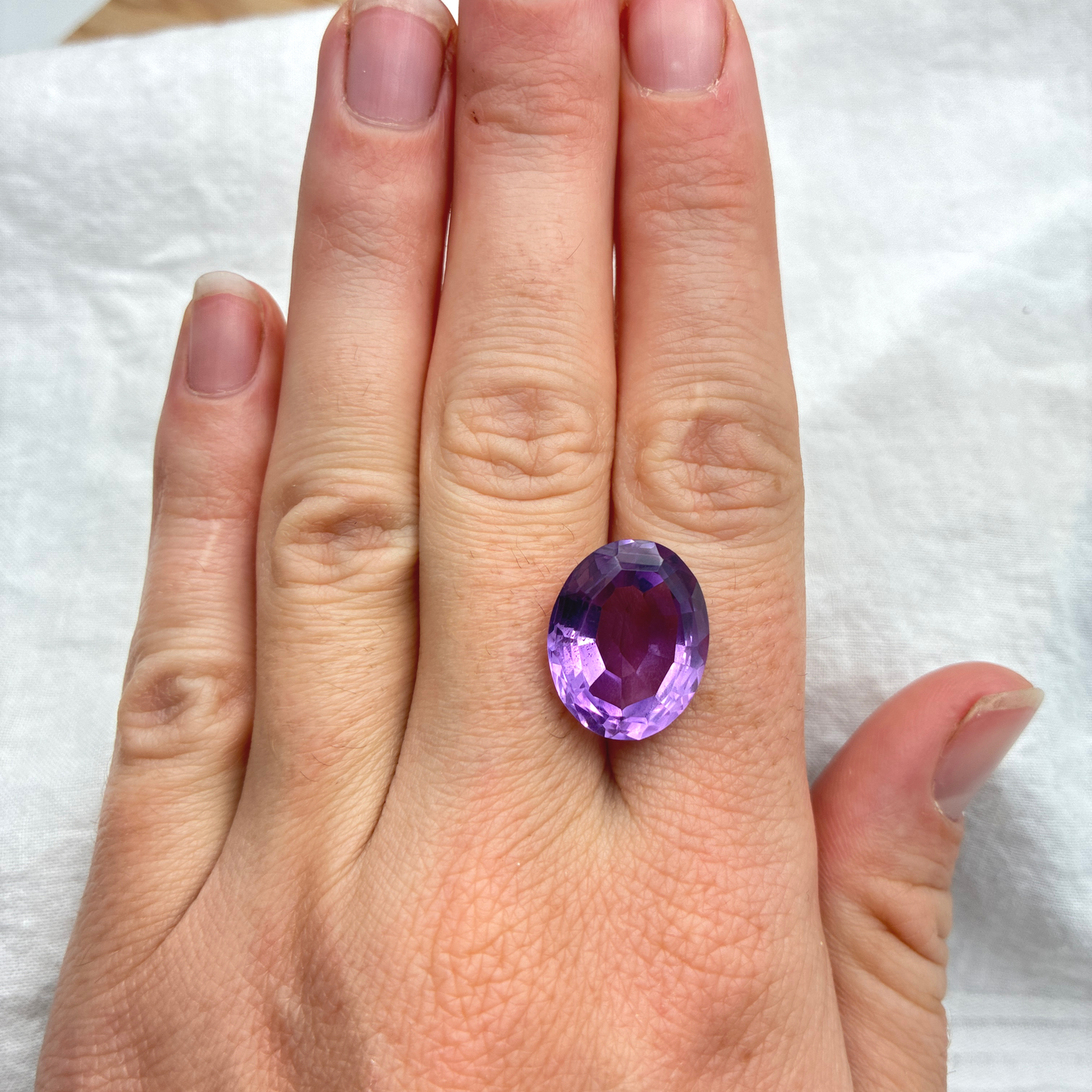 12.58ct Natural Purple Amethyst 17.4x14mm