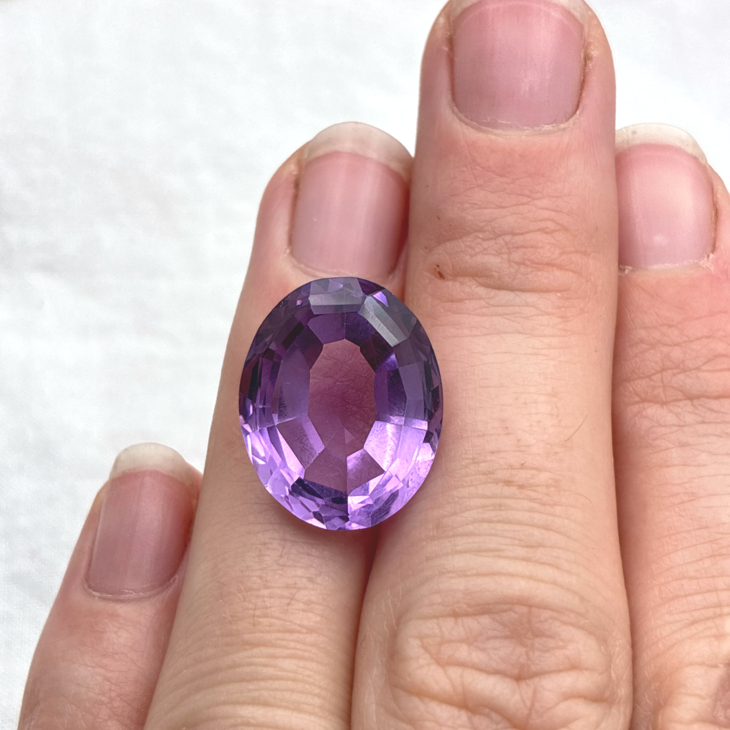 12.58ct Natural Purple Amethyst 17.4x14mm