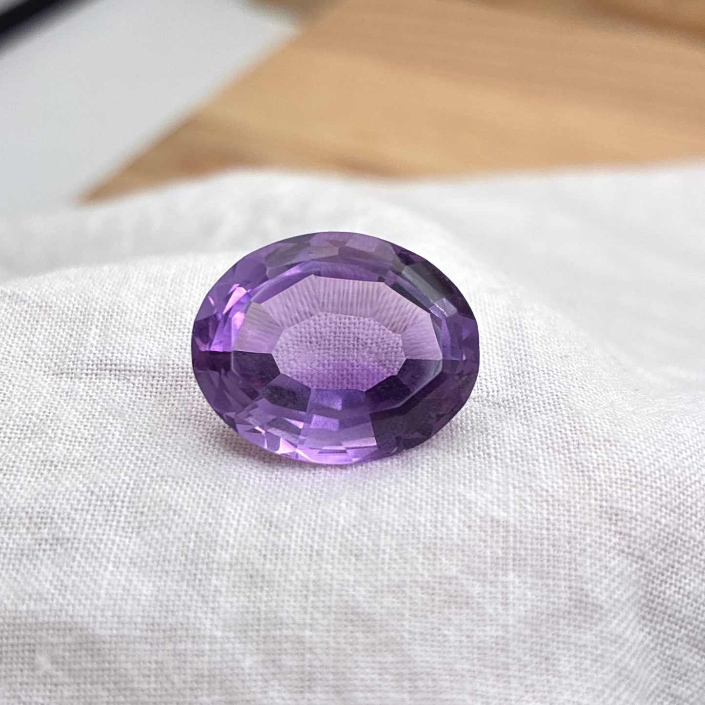 12.58ct Natural Purple Amethyst 17.4x14mm