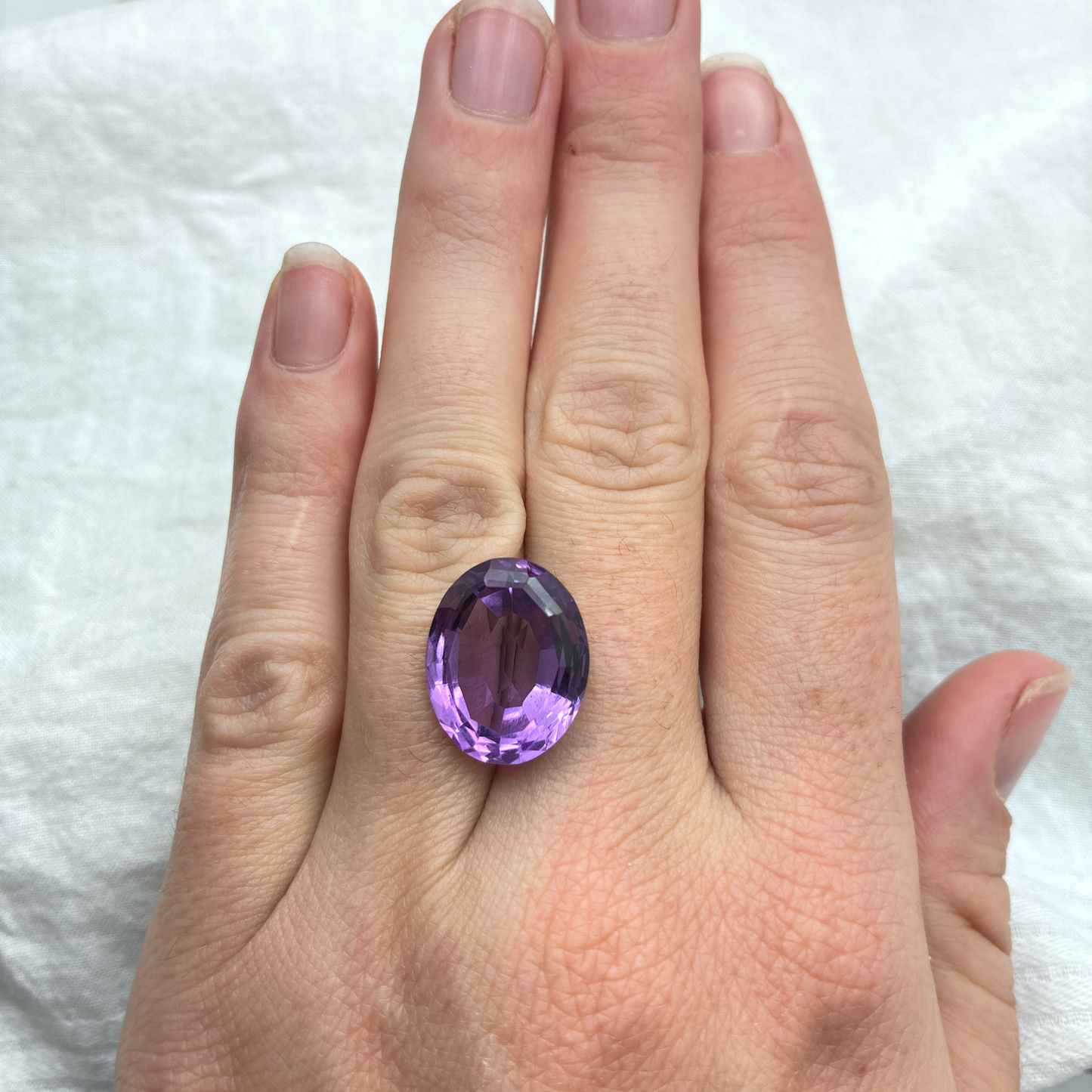12.58ct Natural Purple Amethyst 17.4x14mm