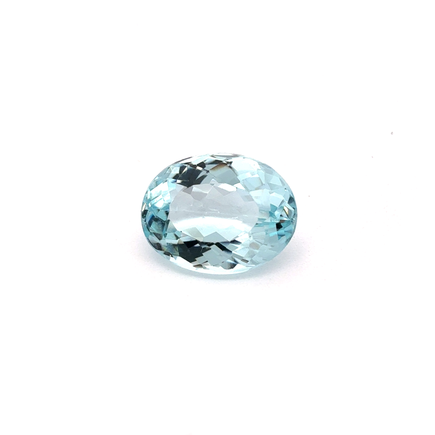 6.25 carat Aquamarine, 14x10.6mm Oval Cut