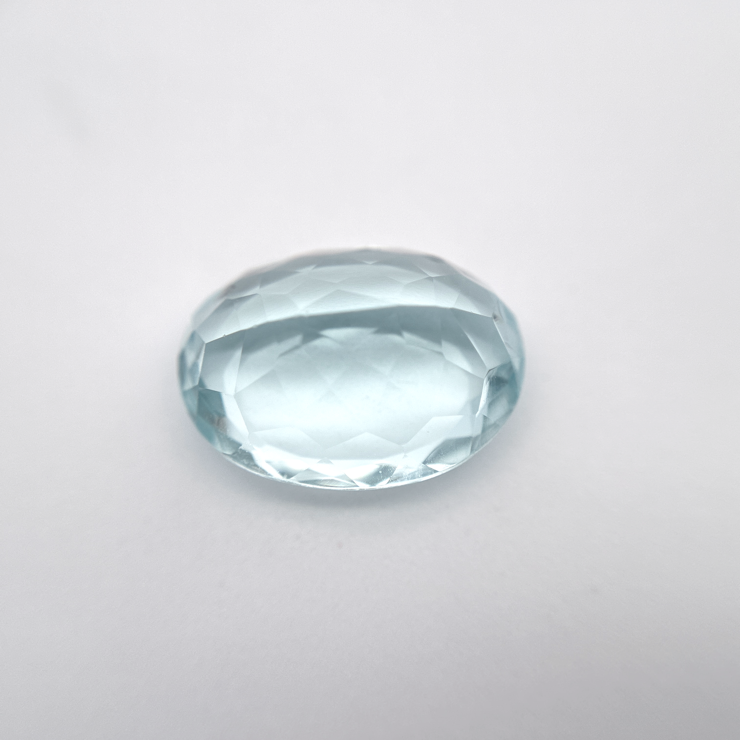 6.25 carat Aquamarine, 14x10.6mm Oval Cut