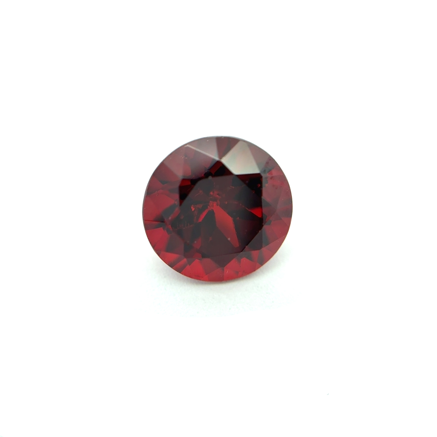 8mm Round Deep Red Garnet,2.56 carat