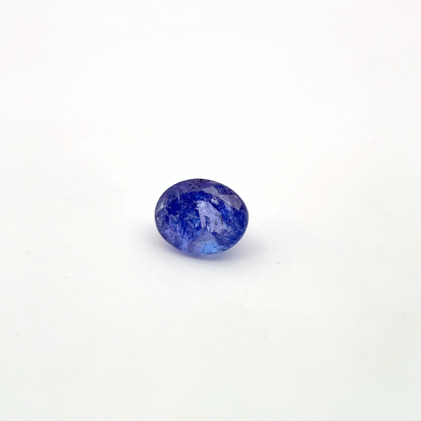 9x7mm Tanzanite, 2.67 carat, Stone with Inclusions