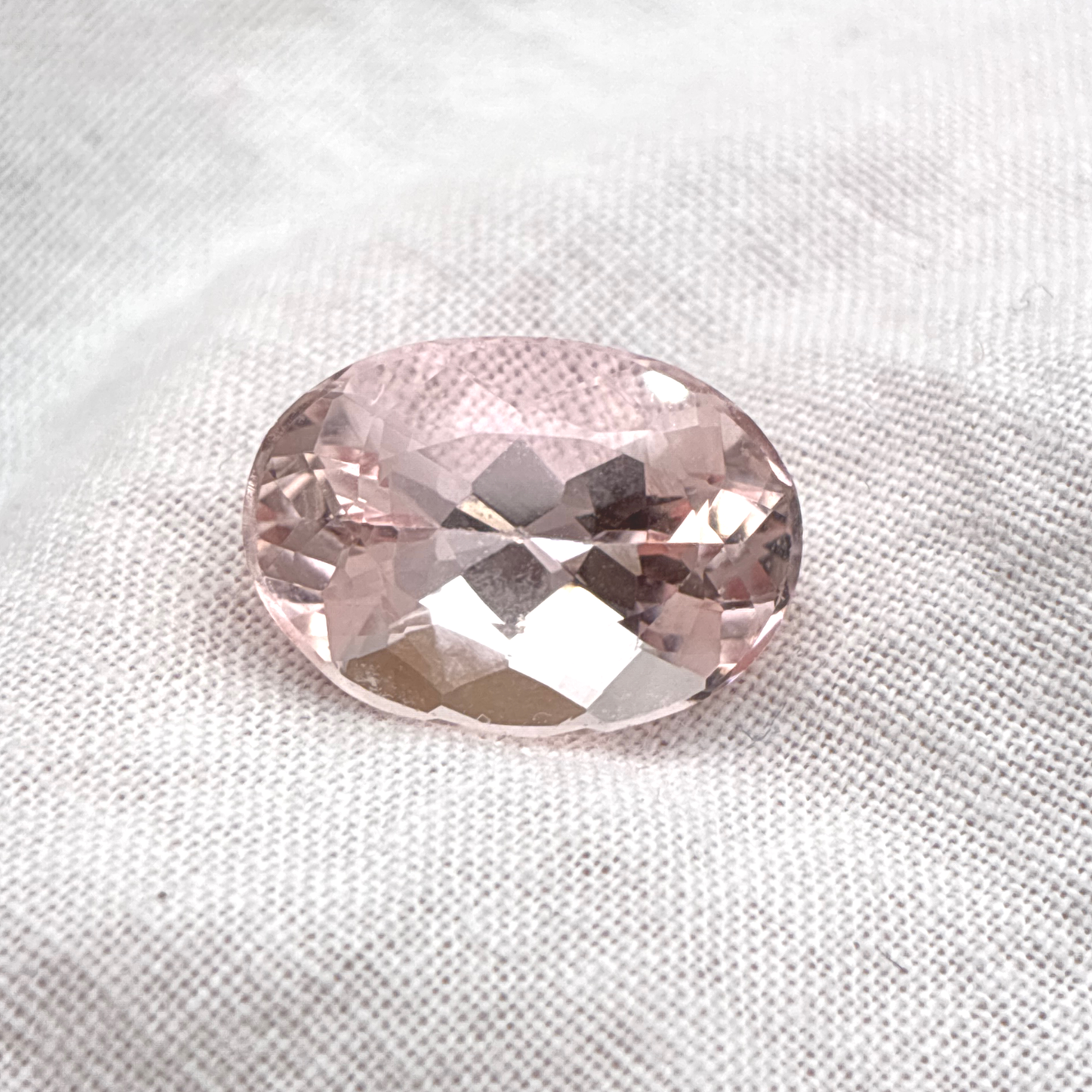 14x10mm Natural Morganite, 6.22 ct