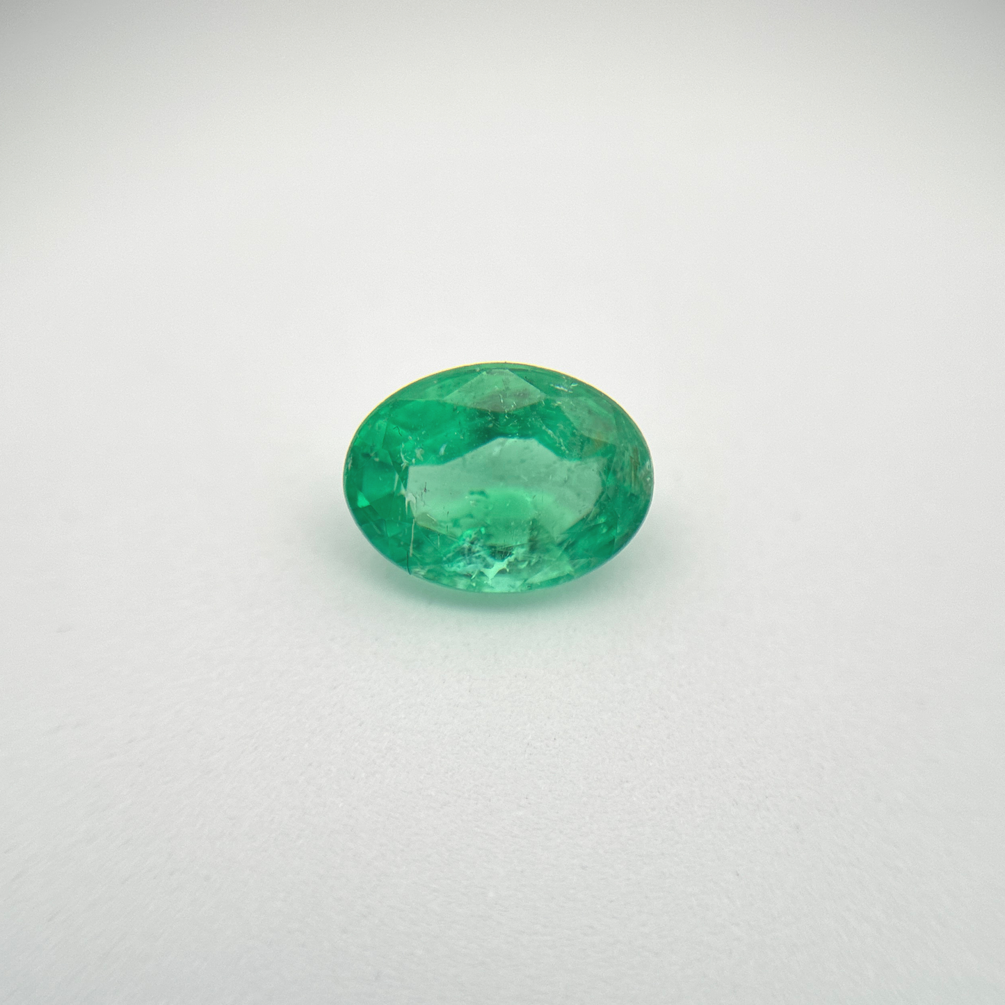 8x6mm Natural Green Emerald, 1.14 carat