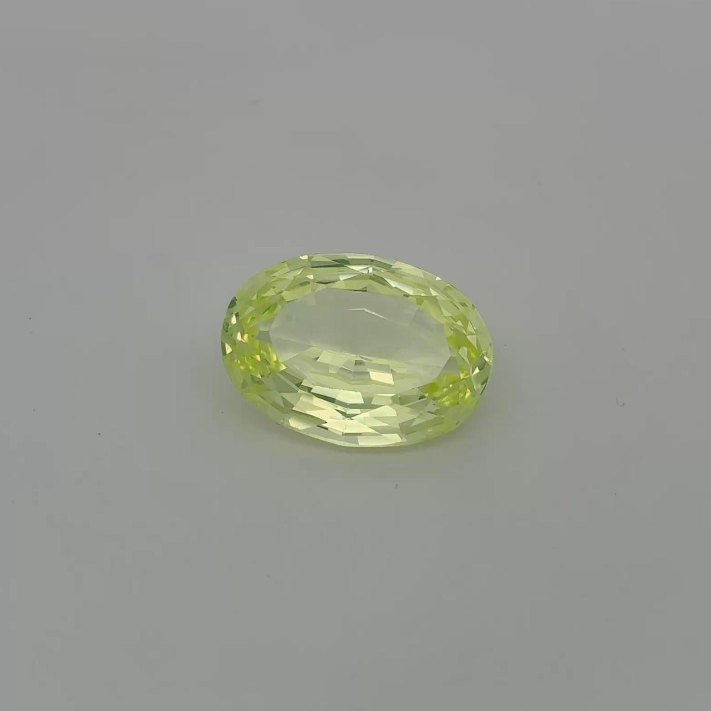 18x13mm Lab Created Green Spinel, 13.28 carat