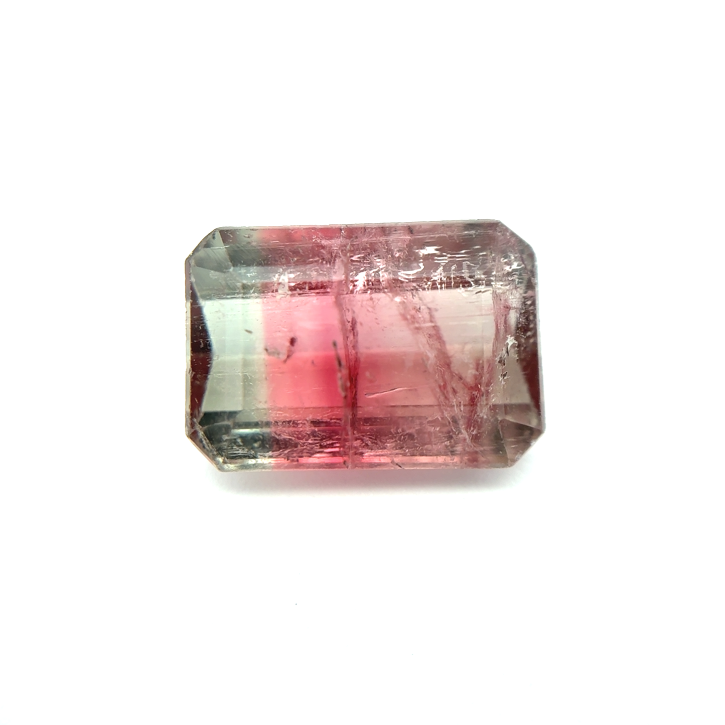 3.82 ct Watermelon Tourmaline, 11x7.7mm