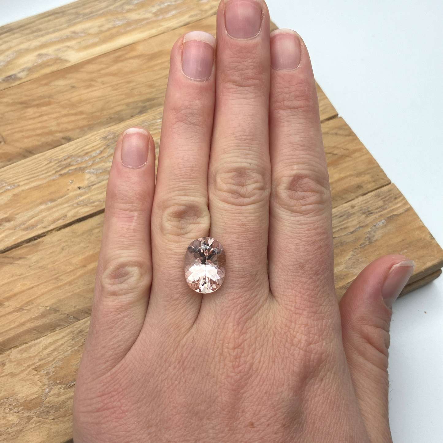 15x11mm Peach Morganite 7.11 carats
