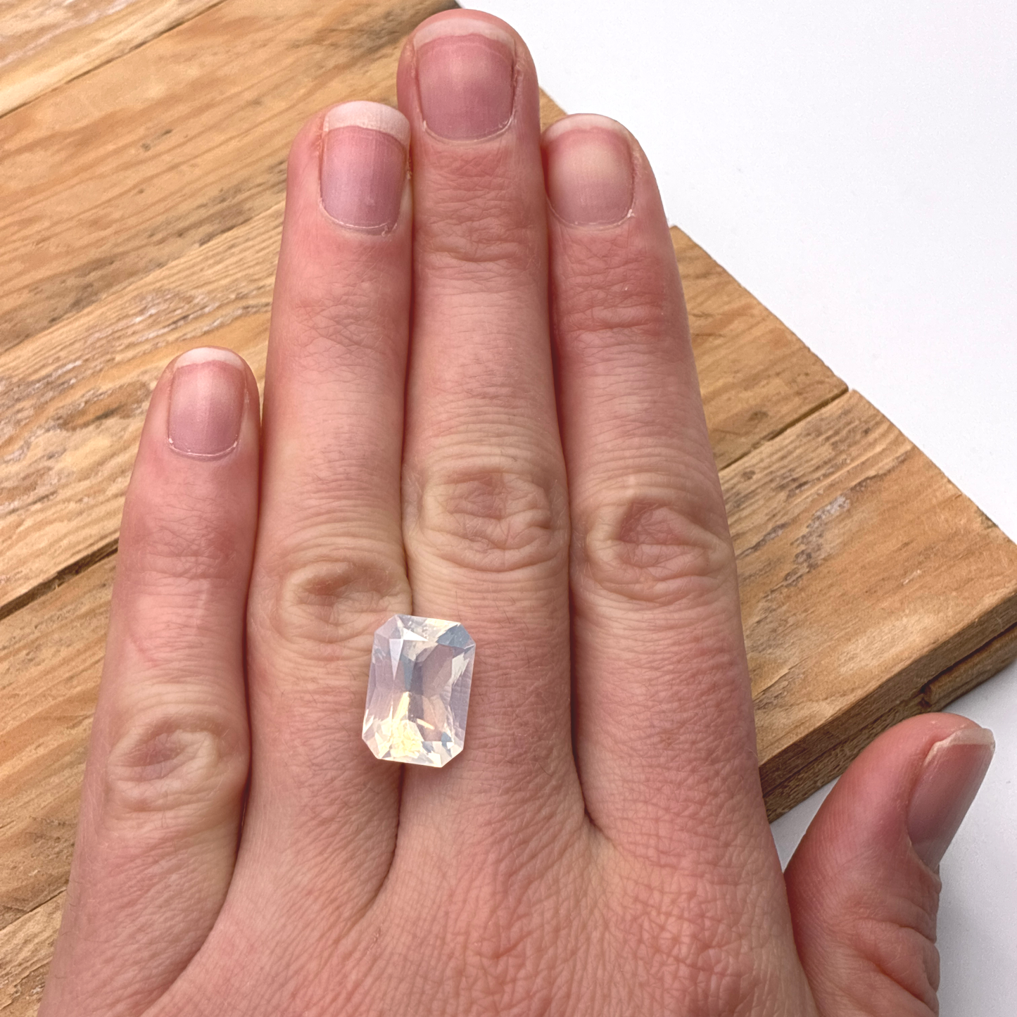 14x10mm Moon Quartz, 5.59 carat