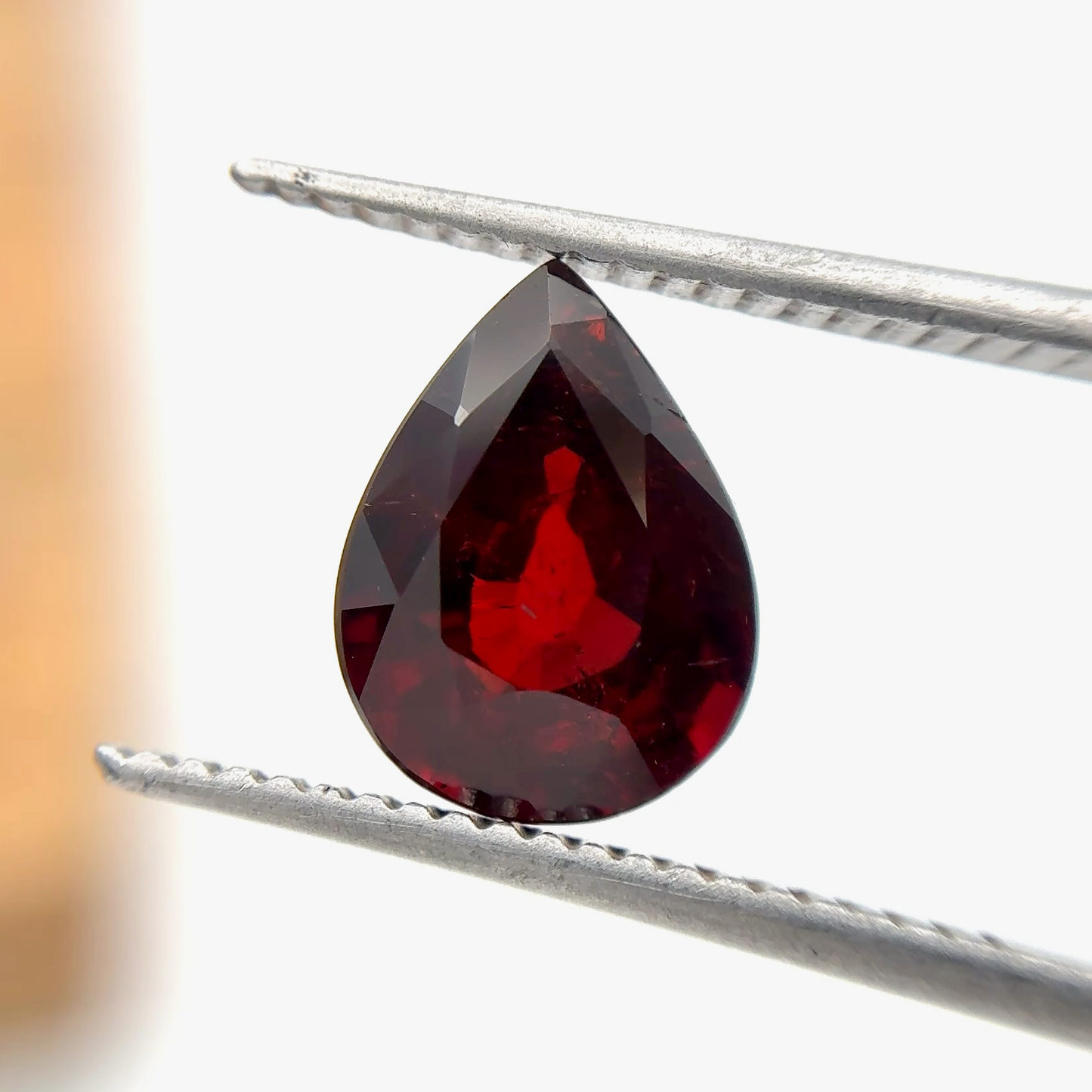 3.11 carat Spessartite Garnet, 10x7.6mm Pear cut