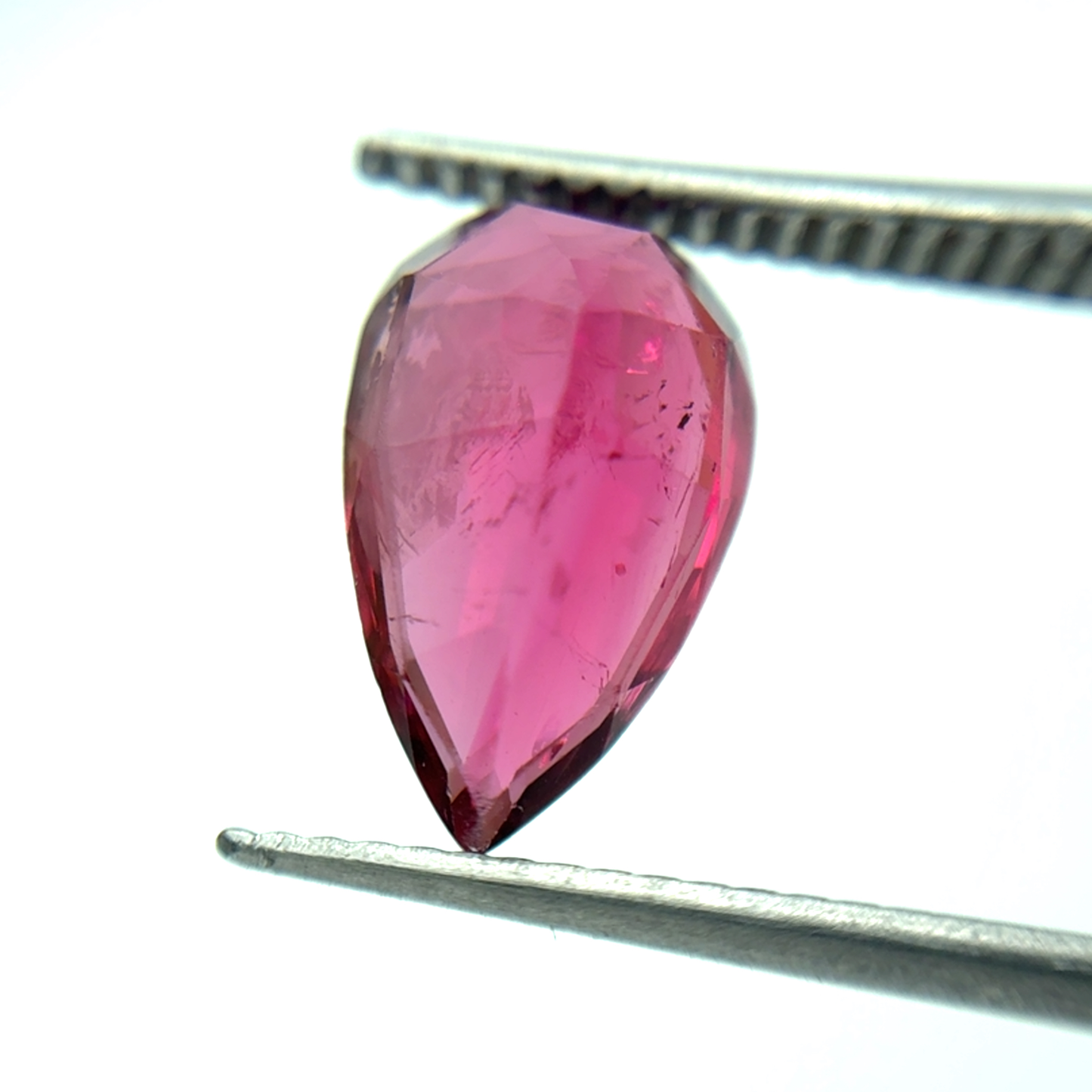 12x7.5mm Pear-Cut Rubellite Tourmaline, 2.47 carats