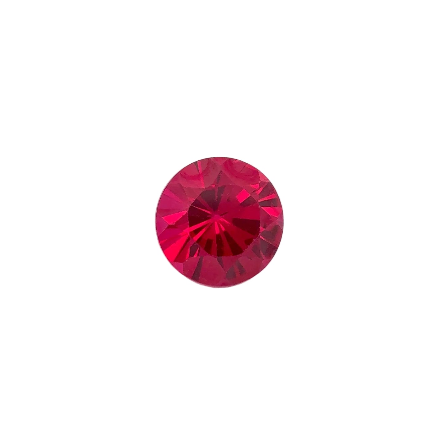 10mm Round Lab Grown Ruby