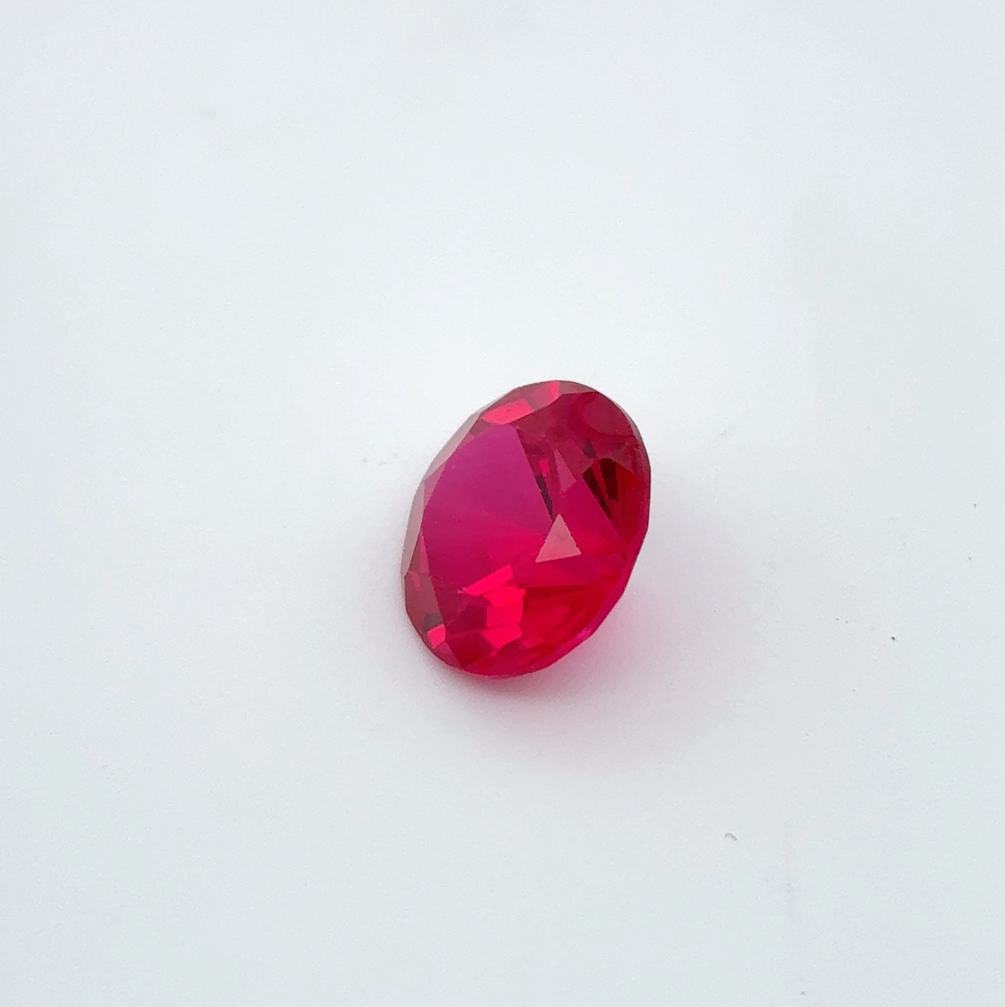 10mm Round Lab Grown Ruby