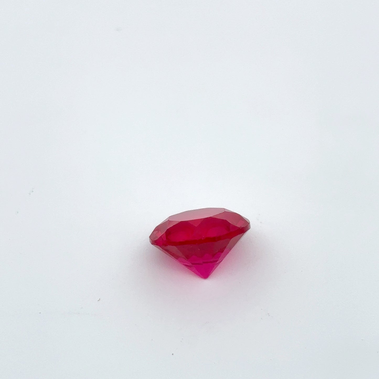10mm Round Lab Grown Ruby