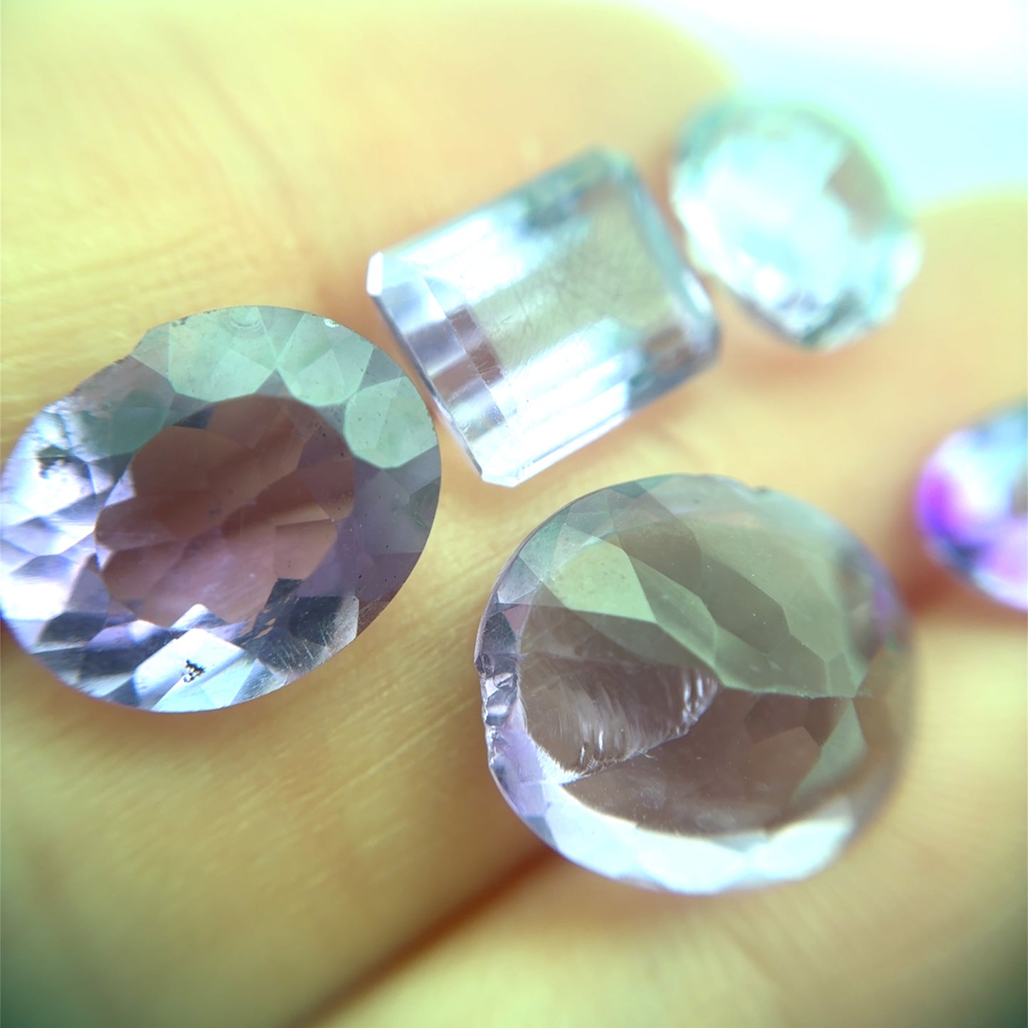 Huge 118 Carat Lot Amethyst Discount Worn Amethyst