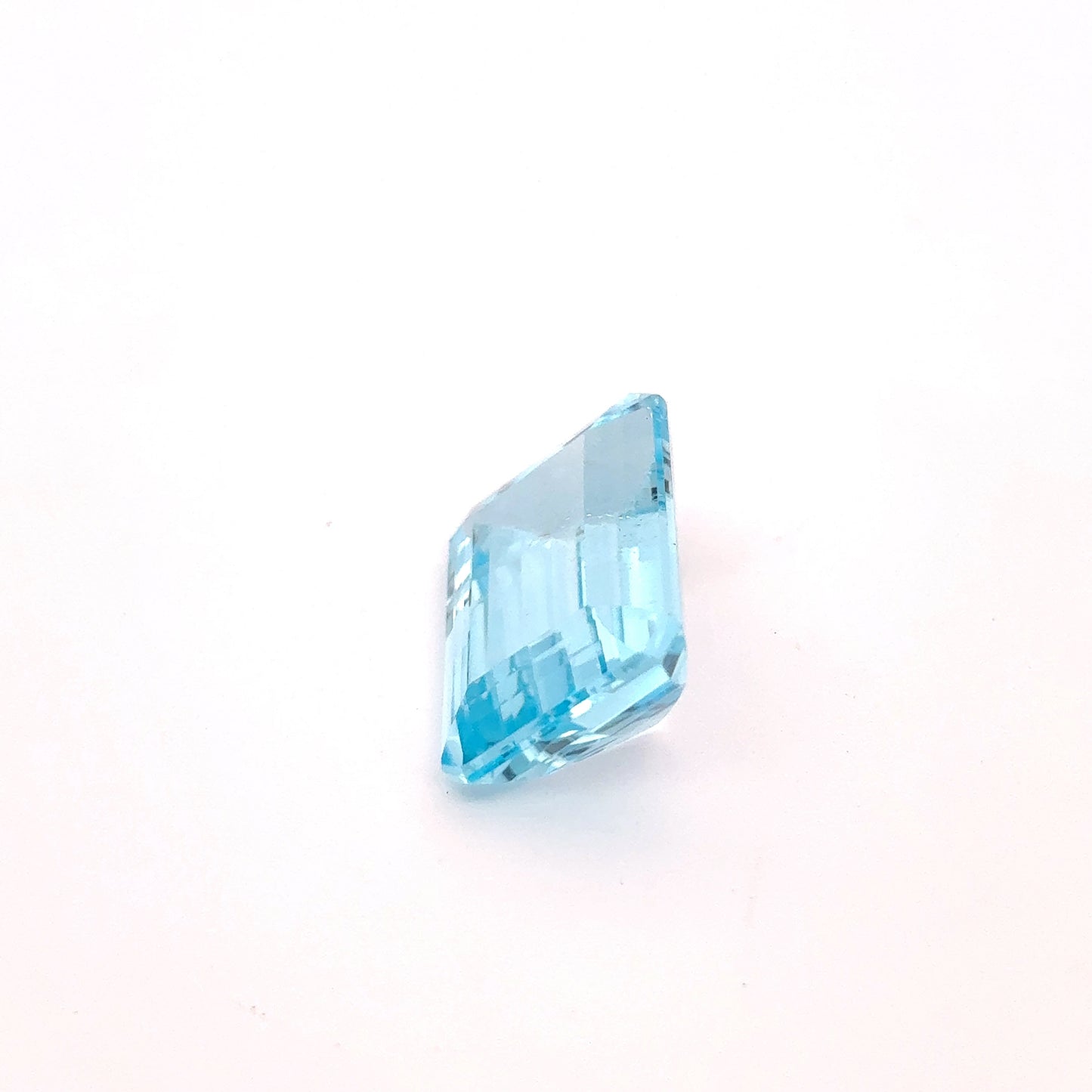 14x10mm Light Blue Topaz Emerald-Cut 9.45 Carat