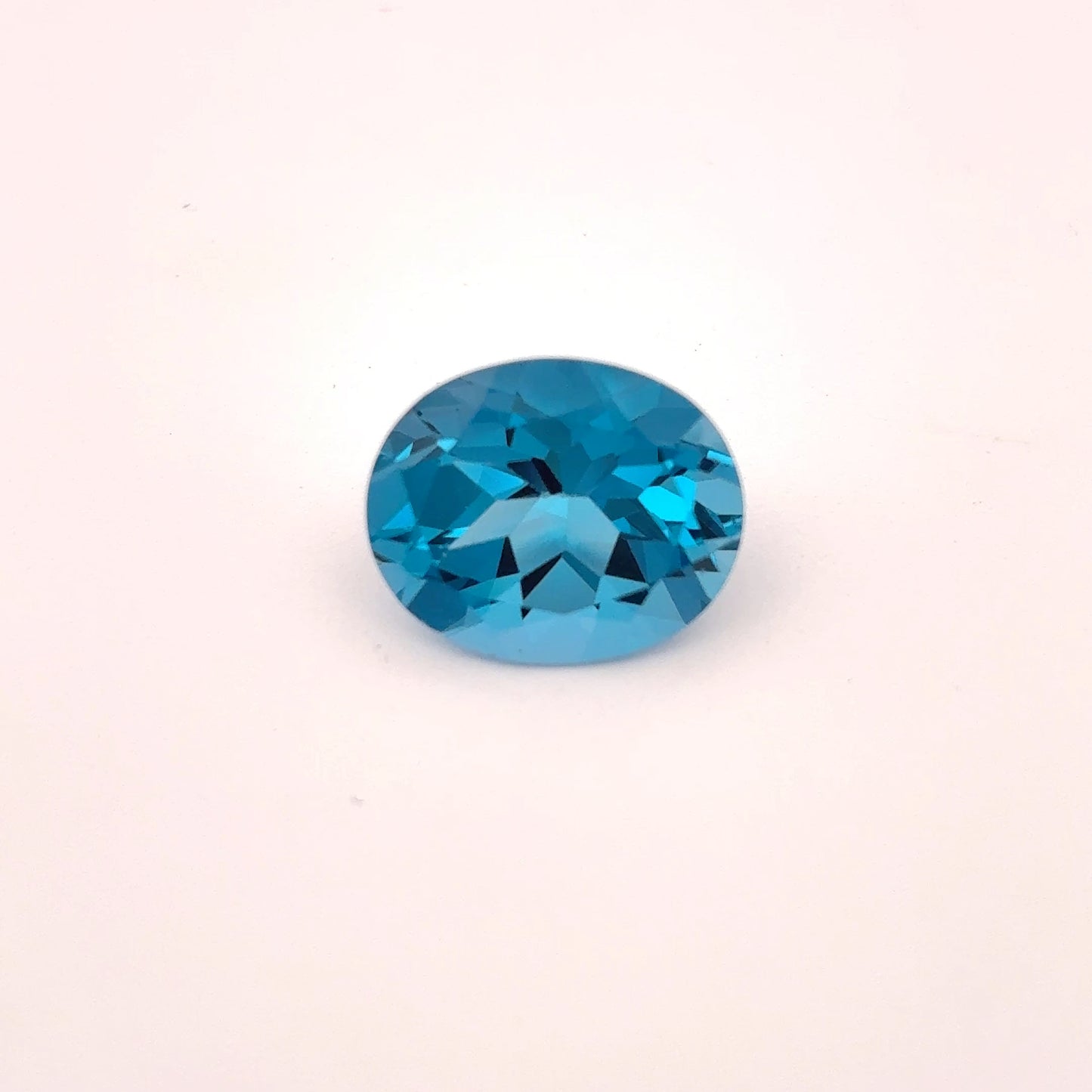 4.33 carat London Blue Topaz 11x9mm Oval Cut Gem