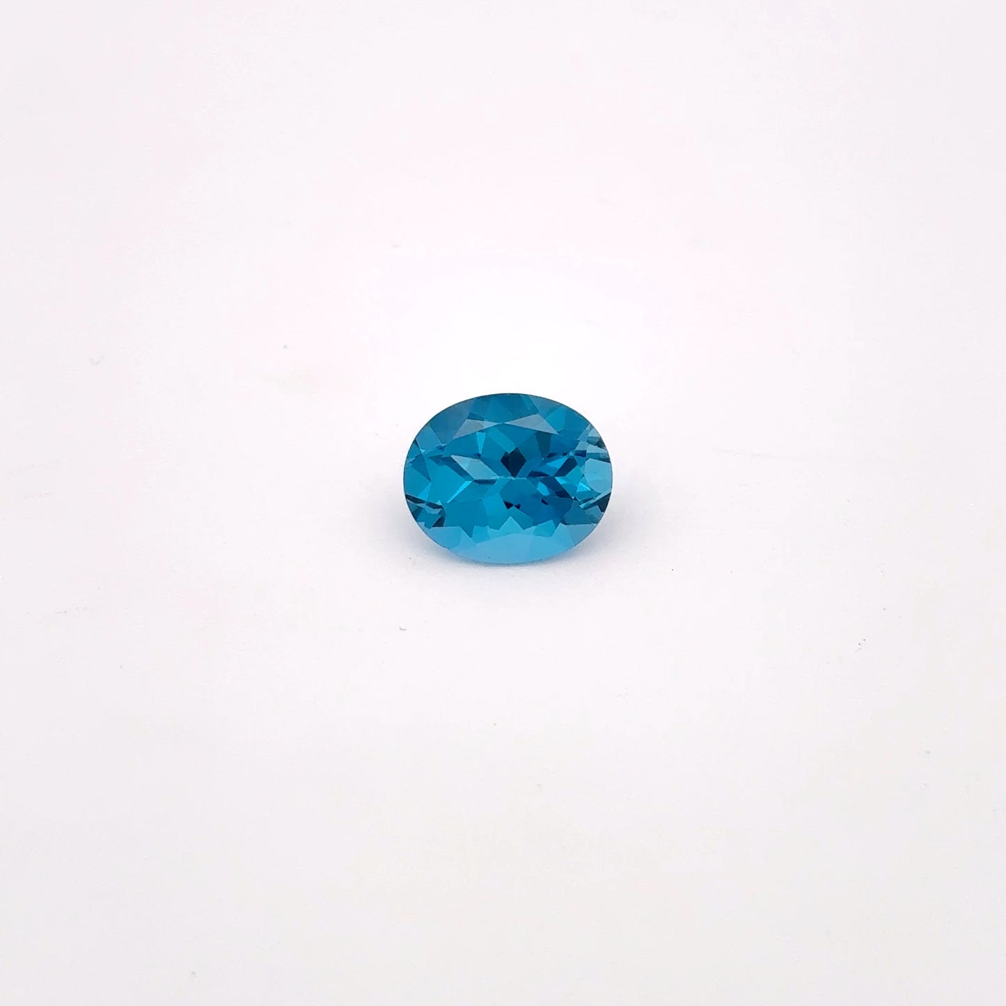 4.33 carat London Blue Topaz 11x9mm Oval Cut Gem