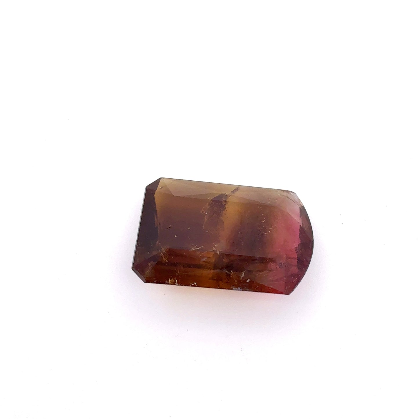 16x11mm Loaf Cut Natural Tourmaline Rounded Top Rectangle  8 carat