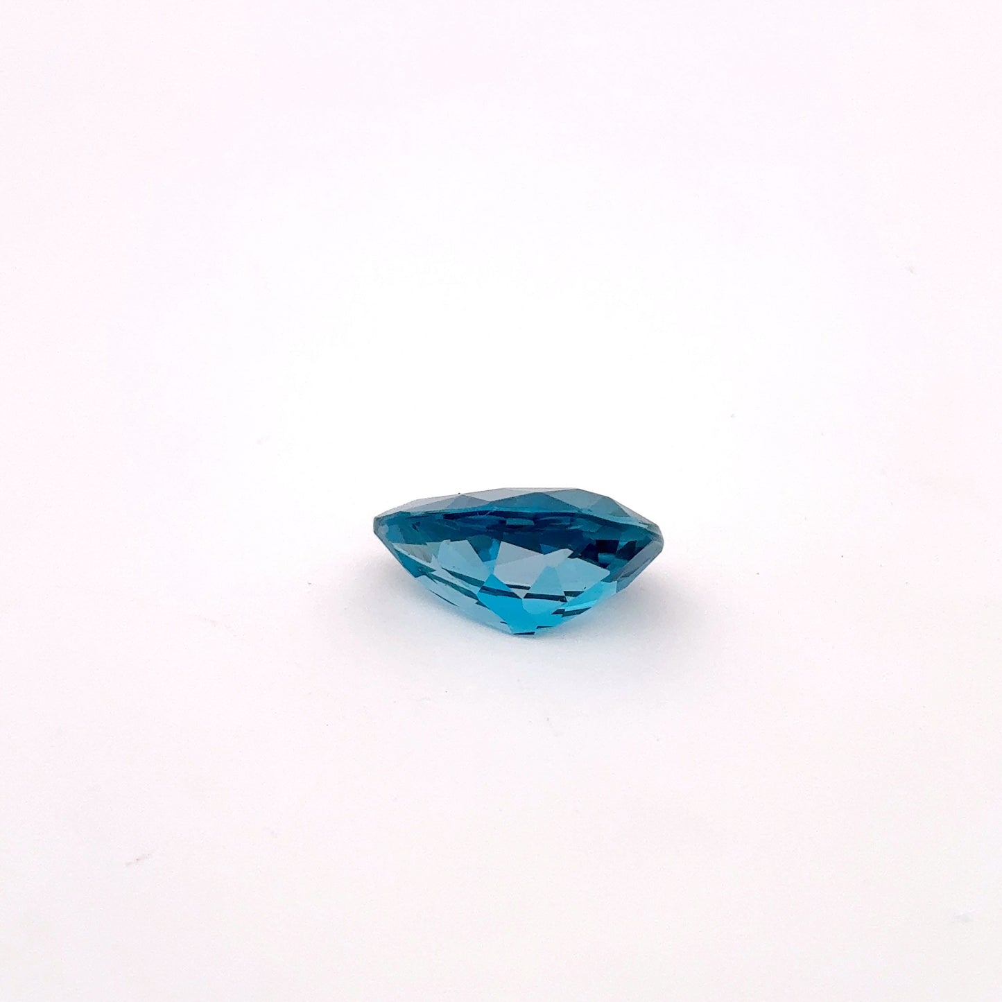 14.5x10mm London Blue Topaz 6.45 Carat Pear Cut Loose Gem