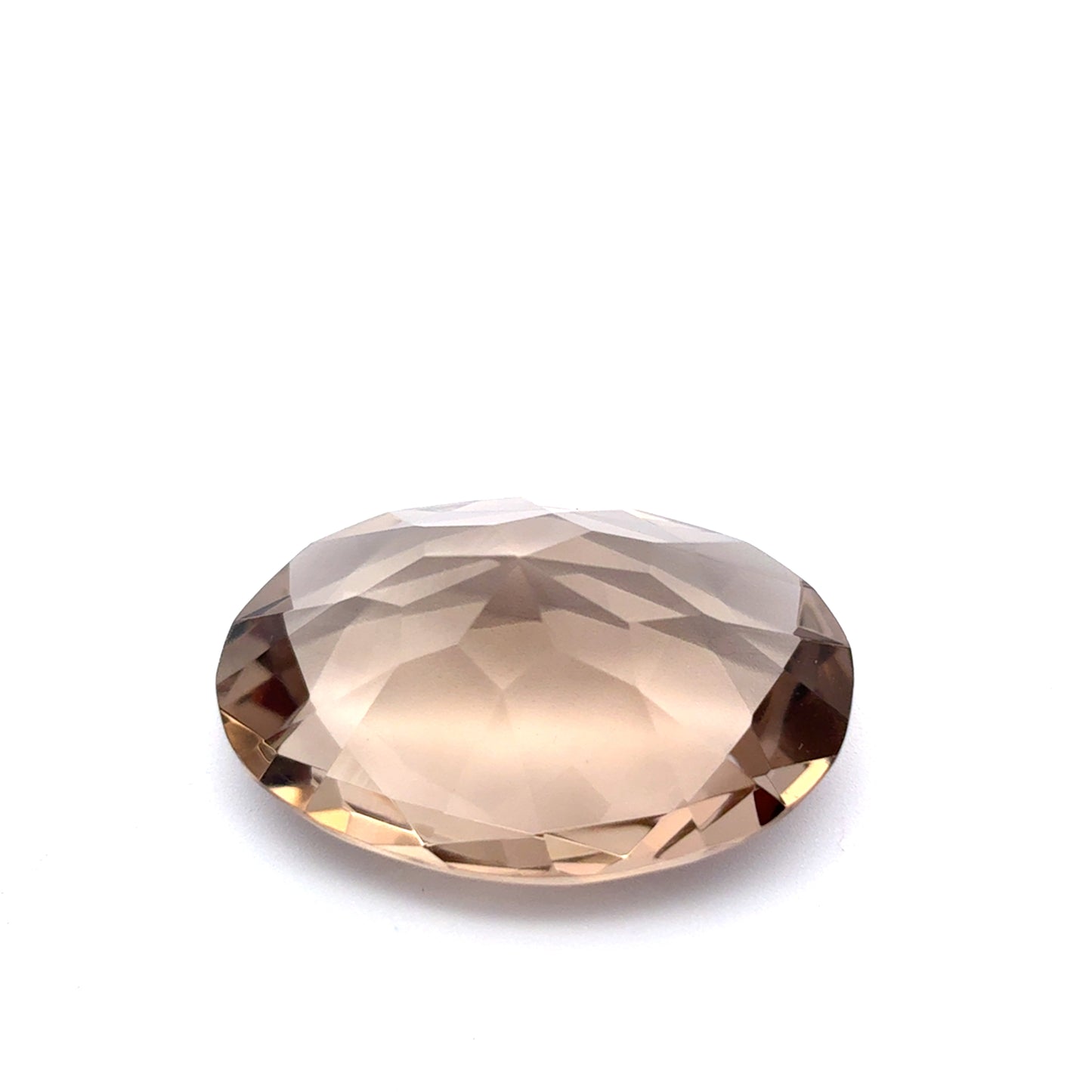 25 Carat Smoky Quartz appr. 25x18mm Oval Brown Gemstone