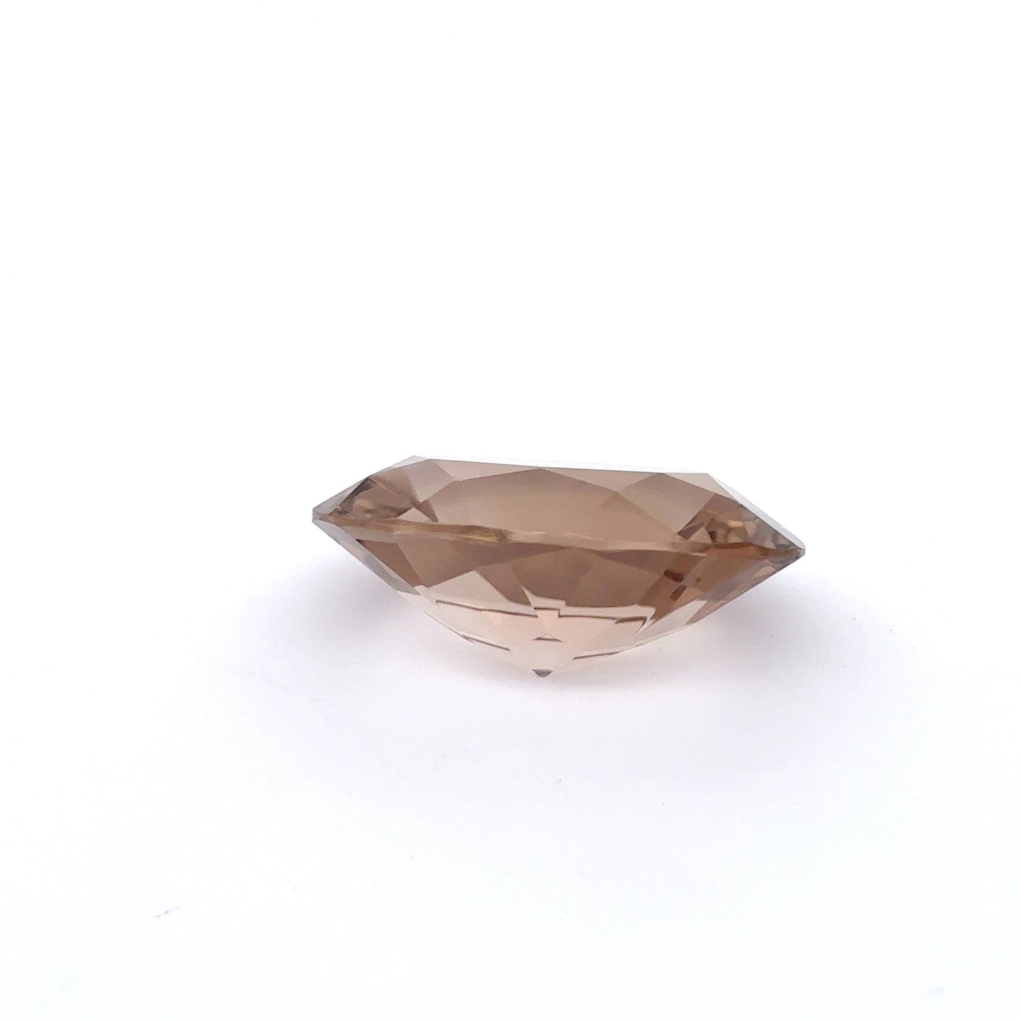 25 Carat Smoky Quartz appr. 25x18mm Oval Brown Gemstone