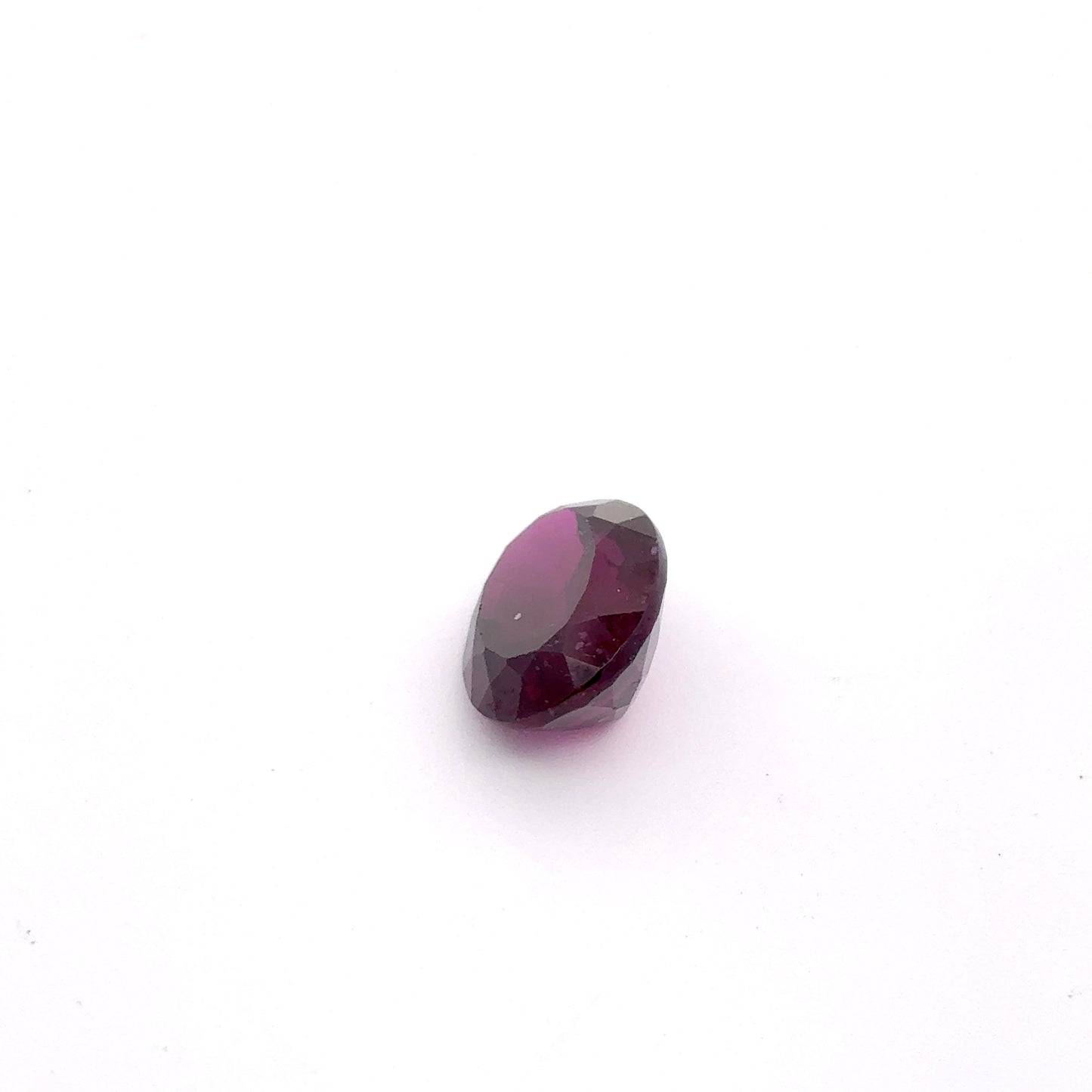 4 carat Purple Rhodolite Garnet 10x8mm Oval Cut, Faceted Loose Gemstone