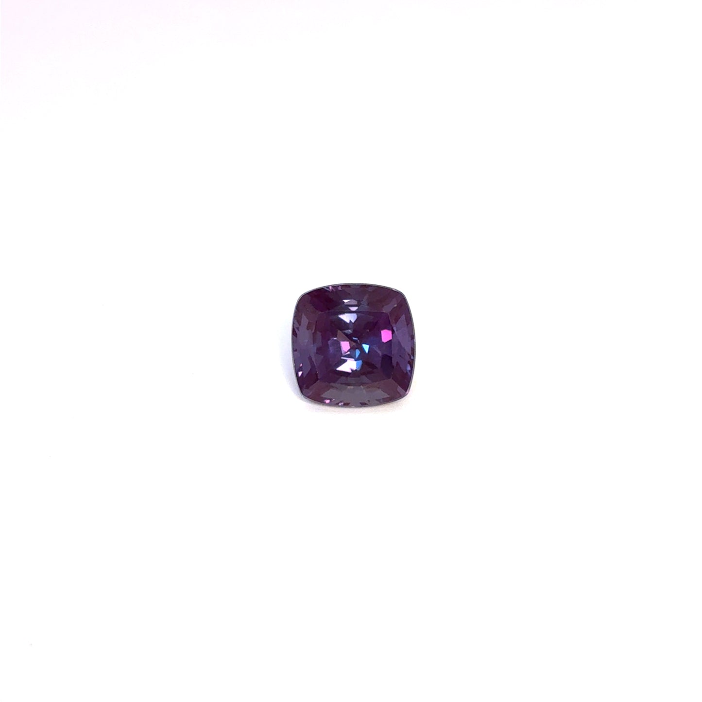 9mm Cushion Cut Lab-Grown Alexandrite Gemstone 4 1/2 Carats