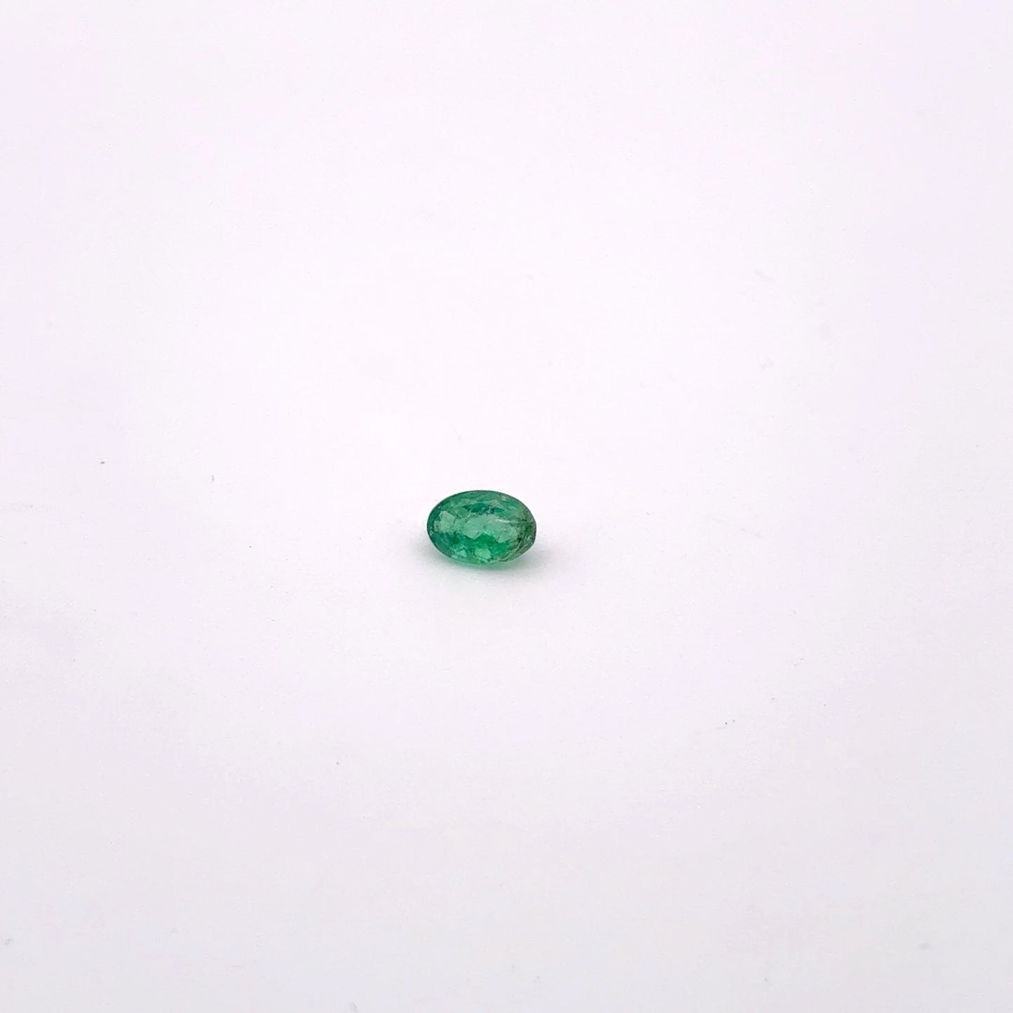 6x4mm Oval Cut Green Natural Emerald Loose Gemstone 1/2ct