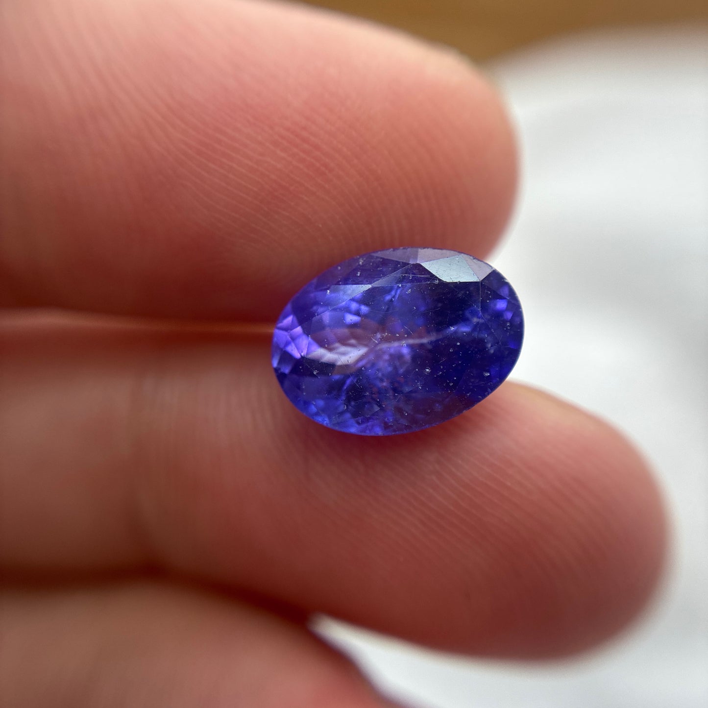 3.62 carats Natural Tanzanite Oval 11.45x8mm , Zoisite