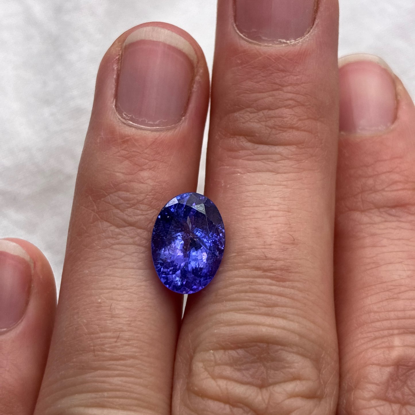 3.62 carats Natural Tanzanite Oval 11.45x8mm , Zoisite