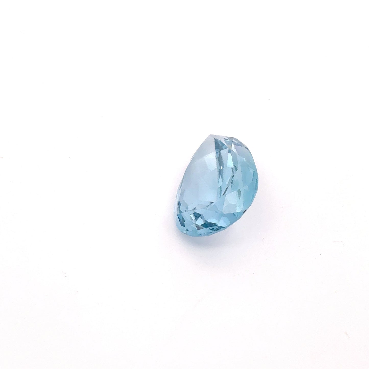 Lab-grown Blue Spinel Pear Cut 17.5x11.8mm 10 1/2 Carats