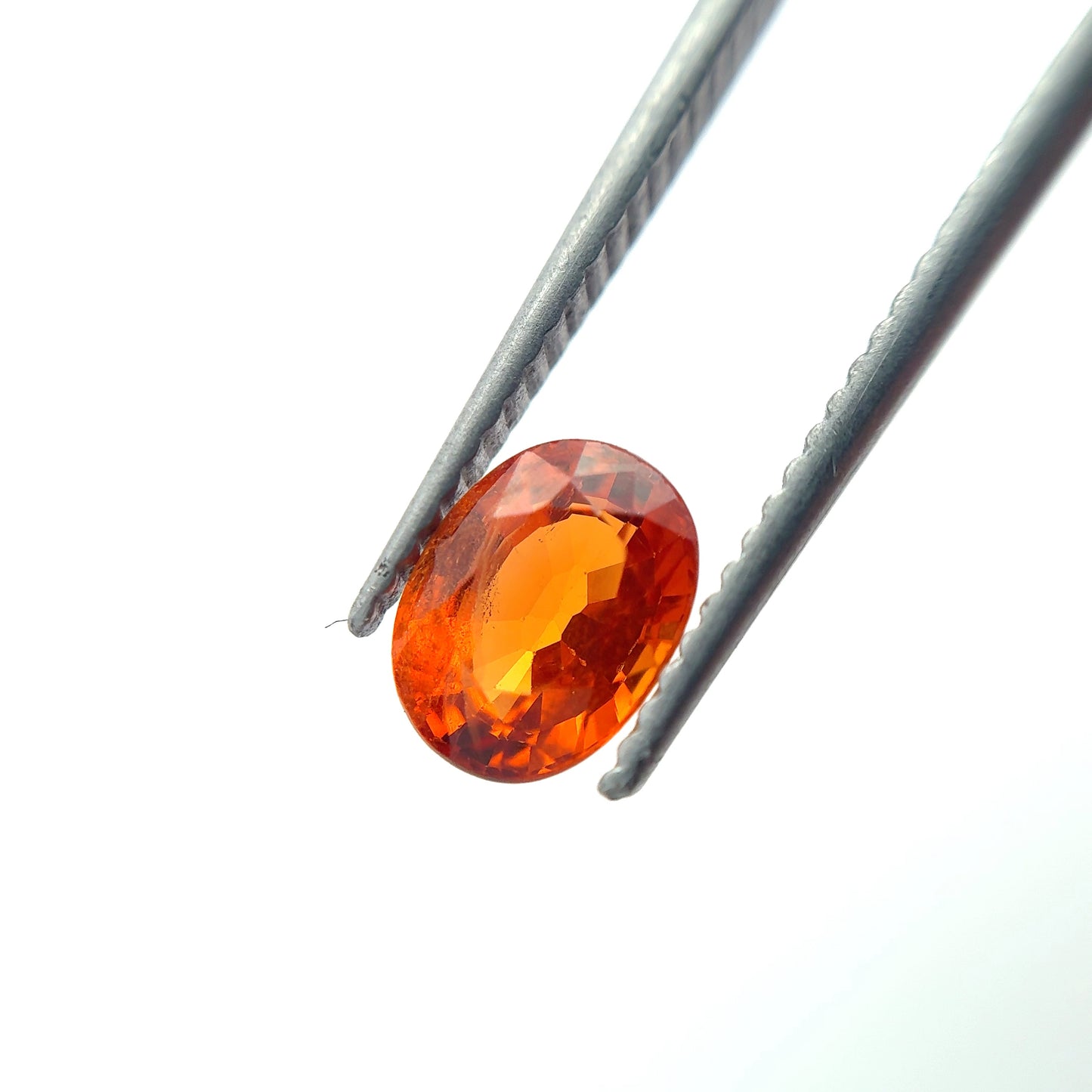1.50 Carat Mandarin Orange Spessartite Garnet, 7.2x5.4mm Oval