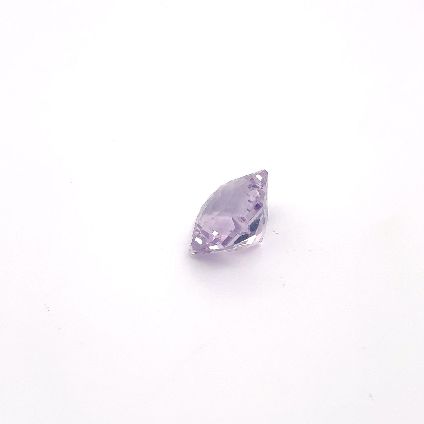 4.30ct Fancy Snowflake Cut Lavender Amethyst appr. 12mm Hexagon