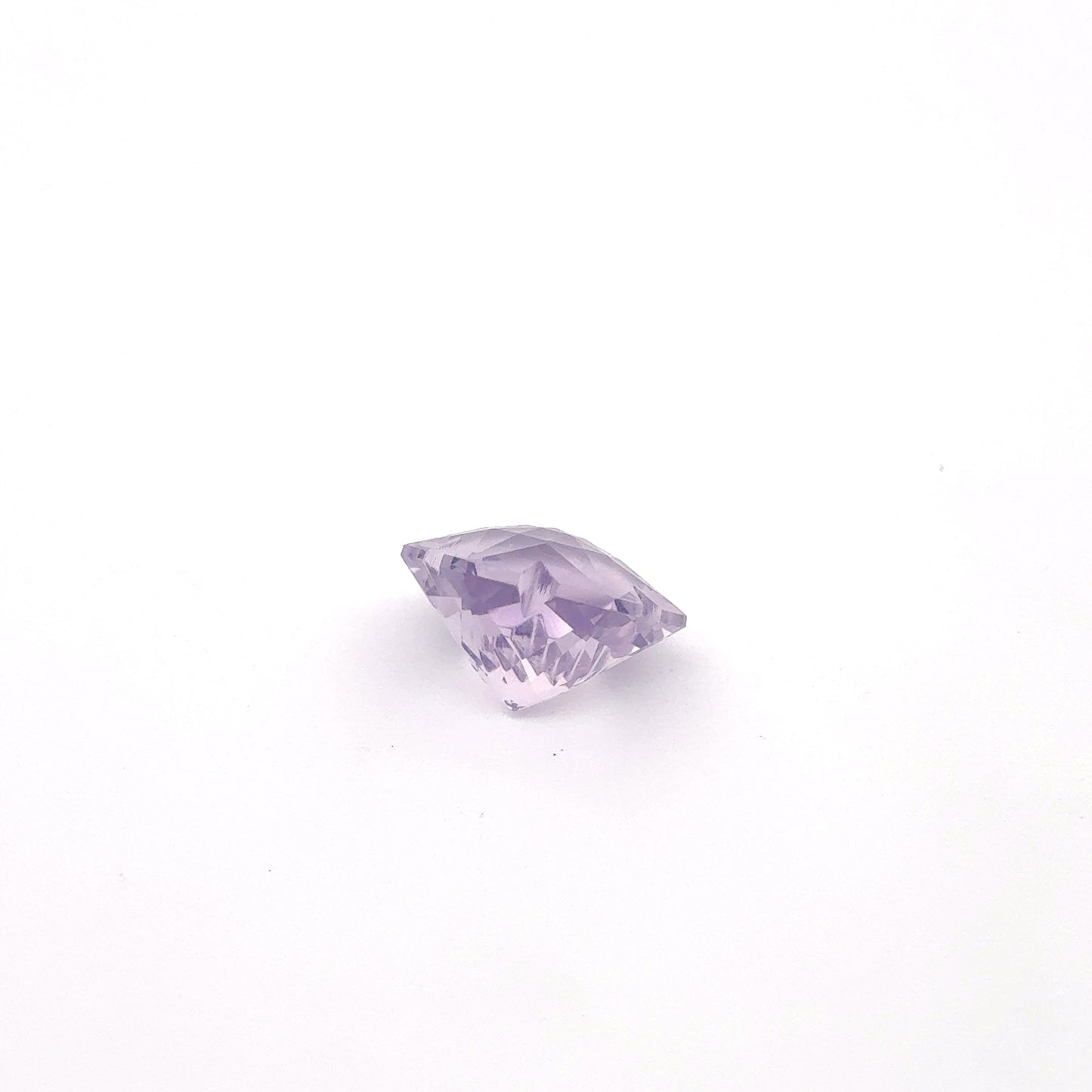 4.30ct Fancy Snowflake Cut Lavender Amethyst appr. 12mm Hexagon