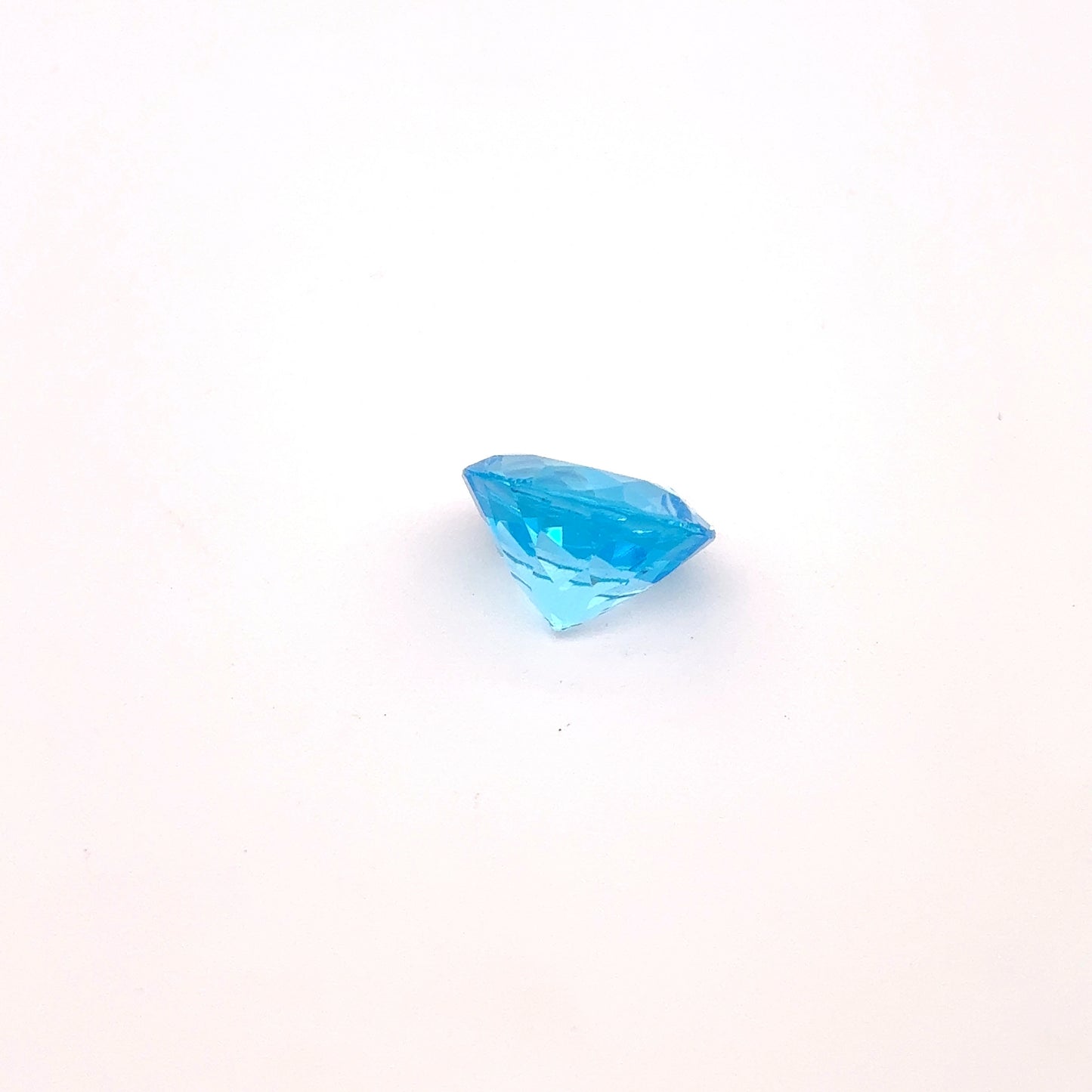 10mm Round Loose Blue Topaz Gemstone 4.22 Carats