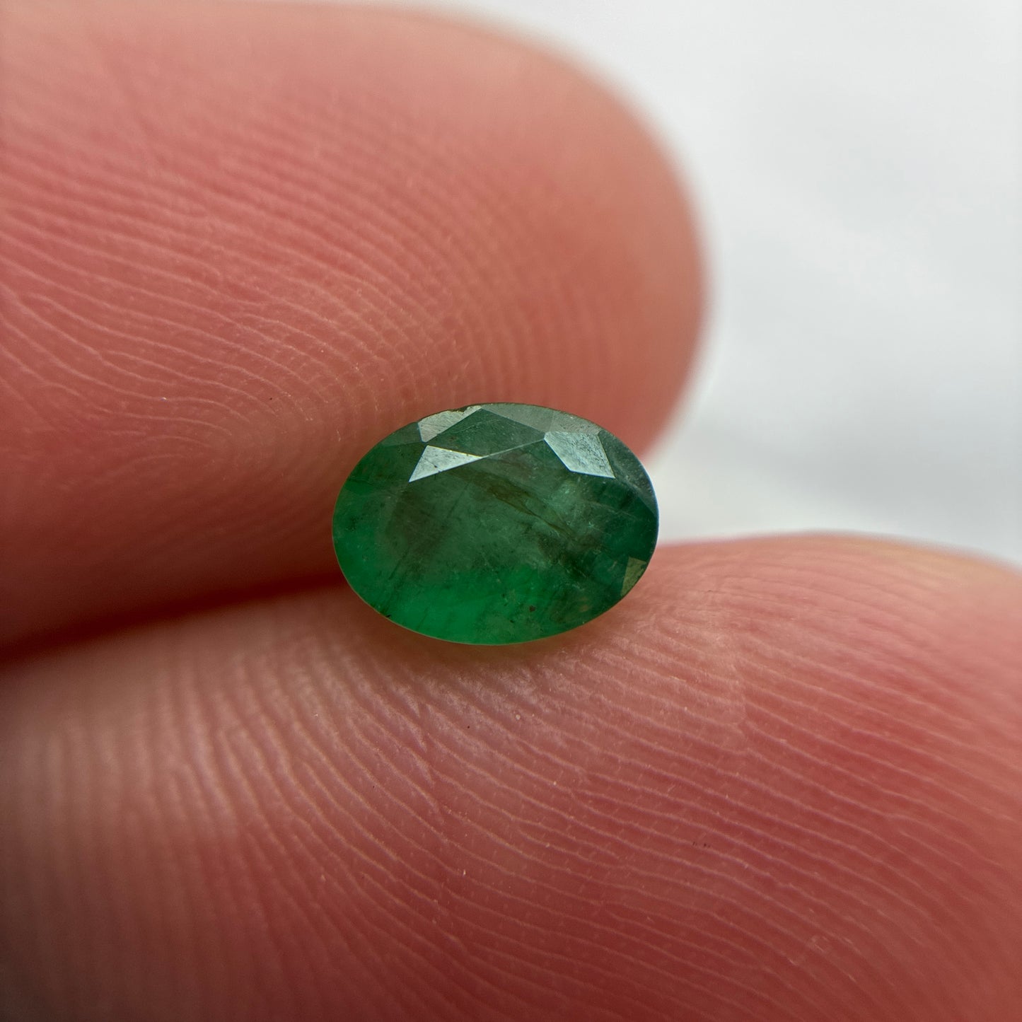7x5mm Oval Natural Emerald 0.84cts