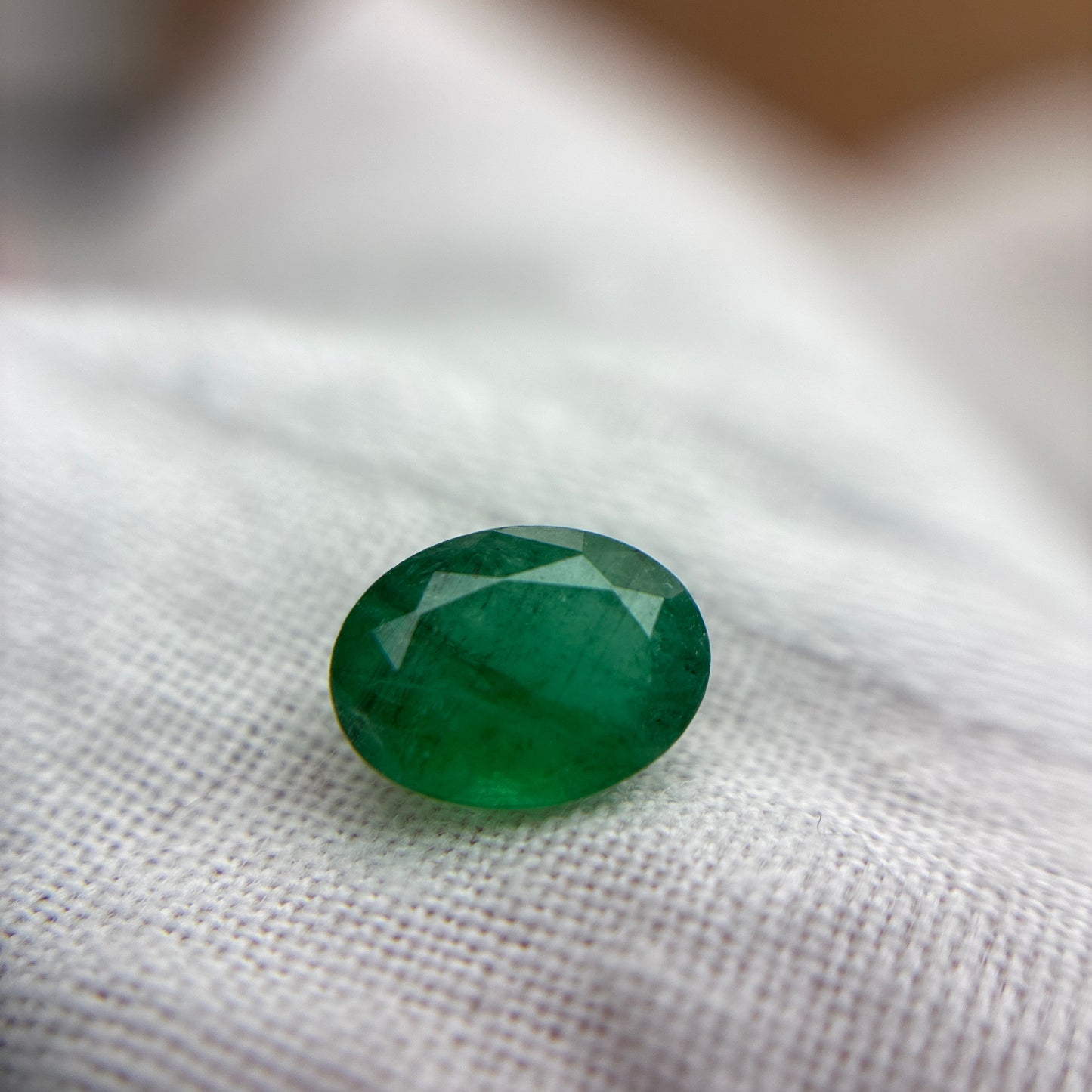 7x5mm Oval Natural Emerald 0.84cts