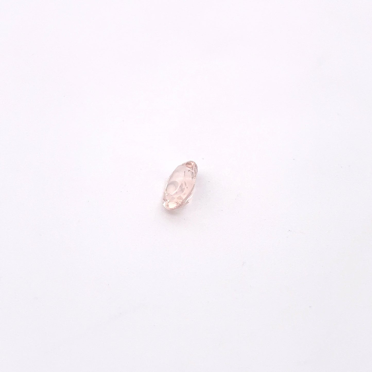 6x4mm Light Pink Morganite 0.37 carat Oval Cut, Faceted Loose Gemstone